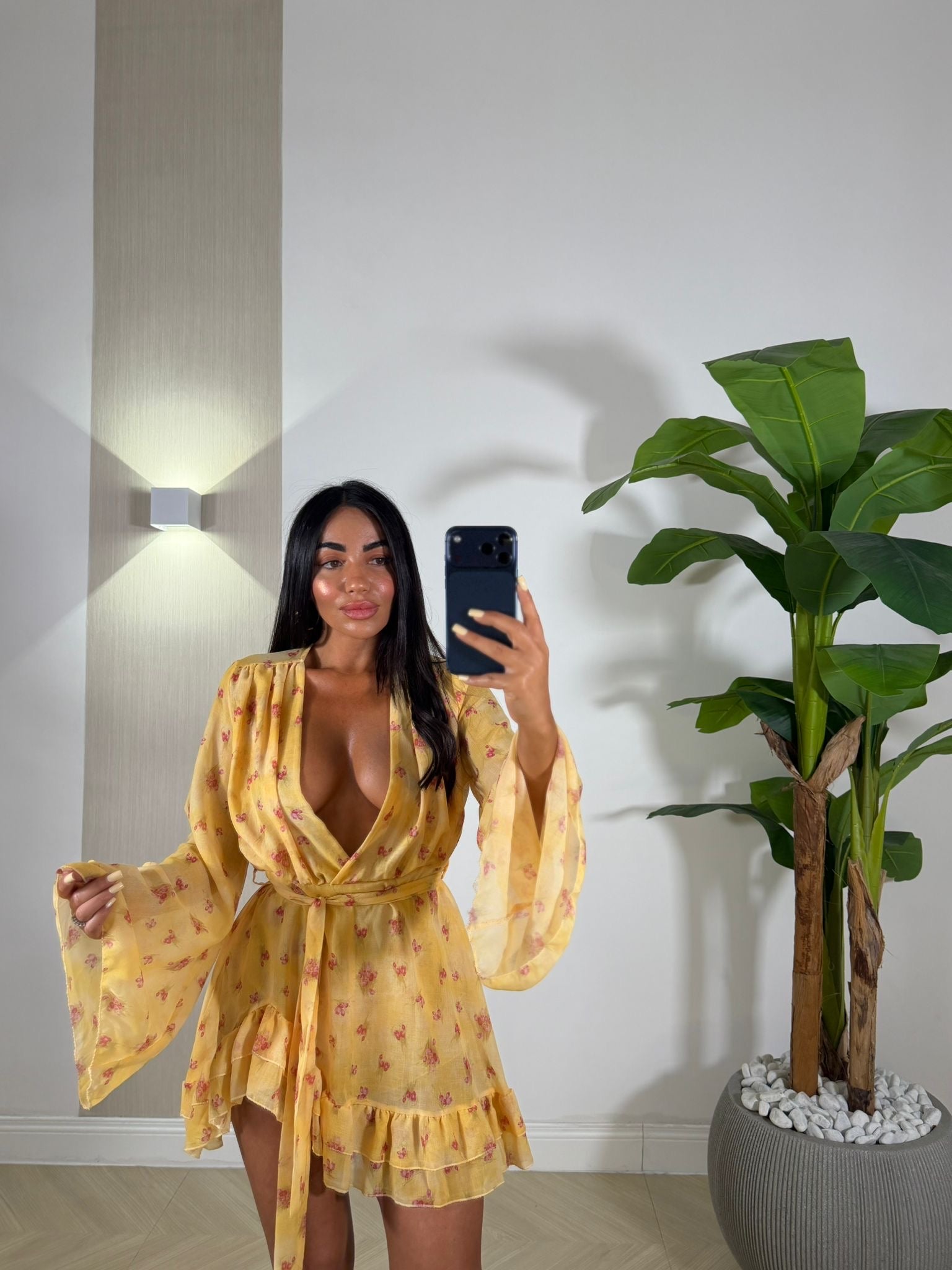 Dress Yellow Flora