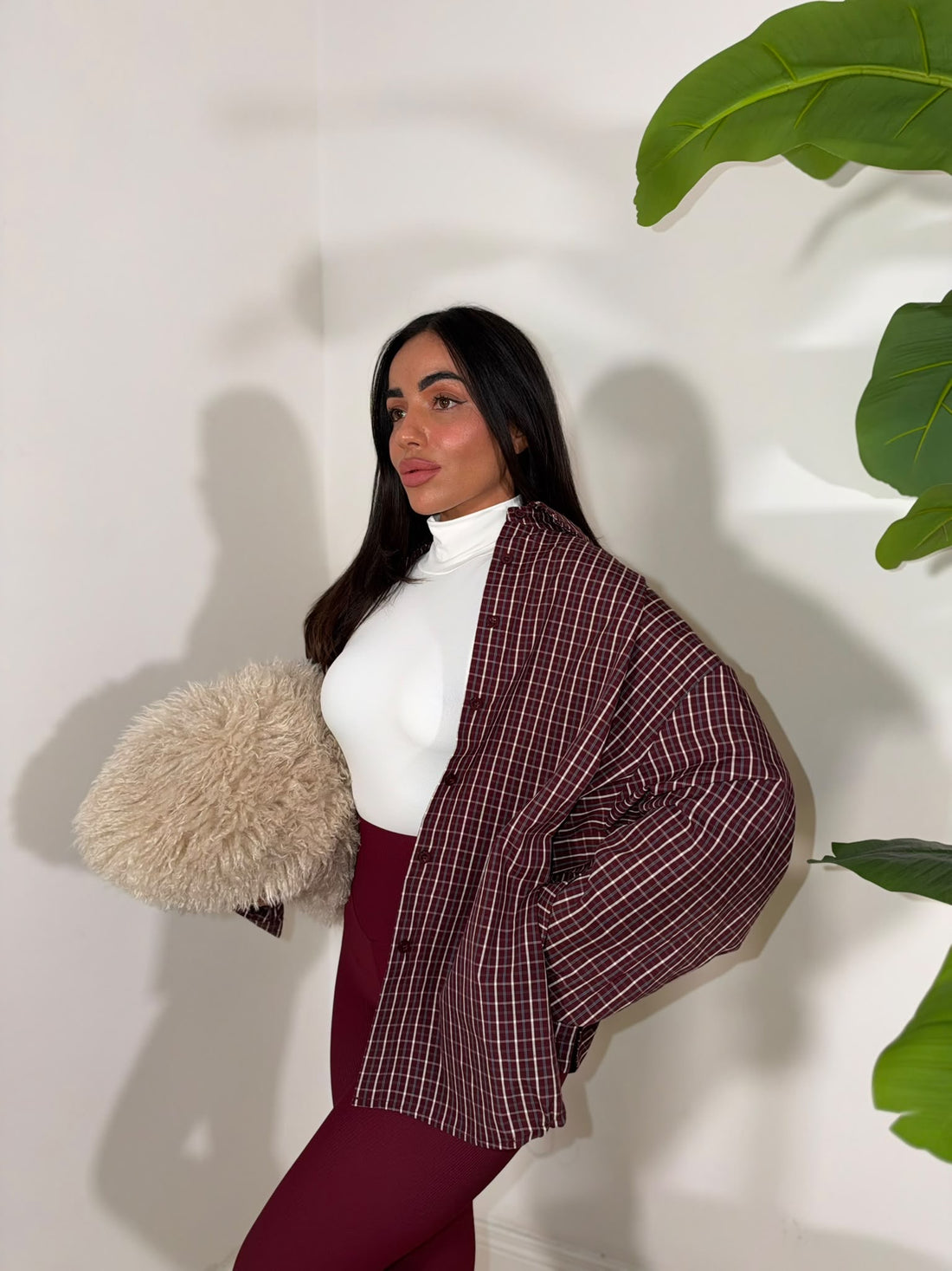 Camicia Philippa Bordeaux