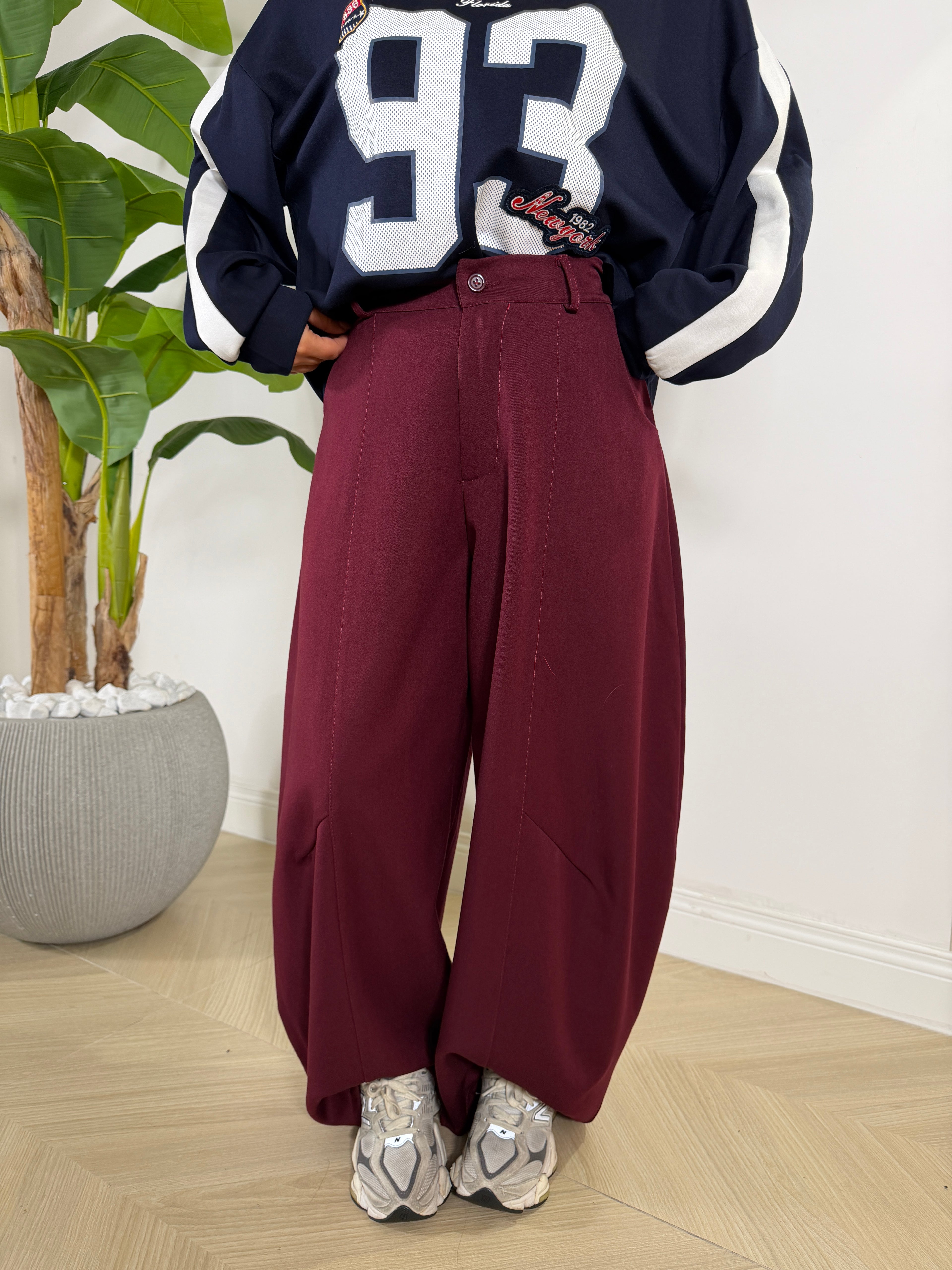 Pantalone Enock Bordeaux