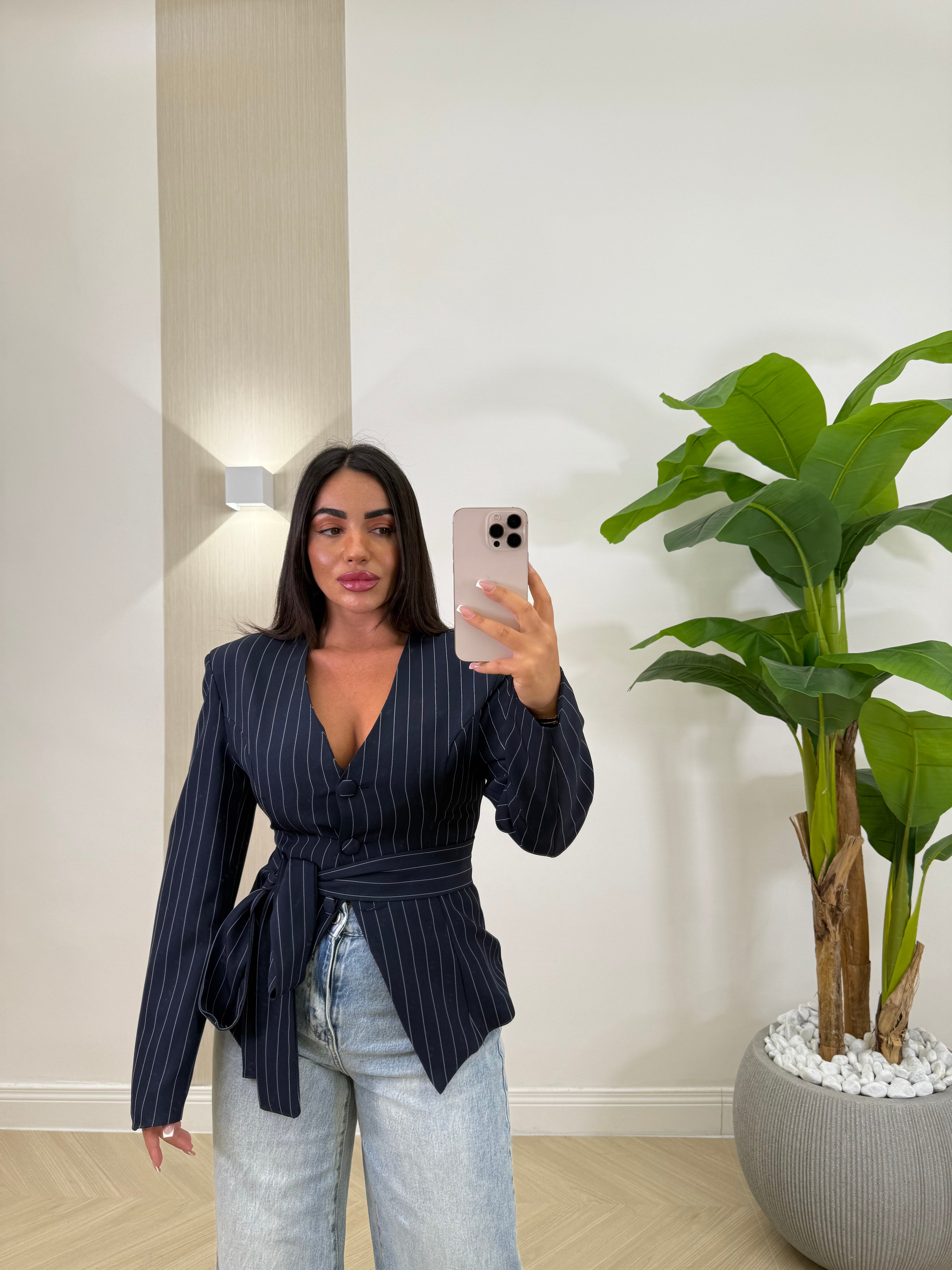 Blazer Oxana Gessato