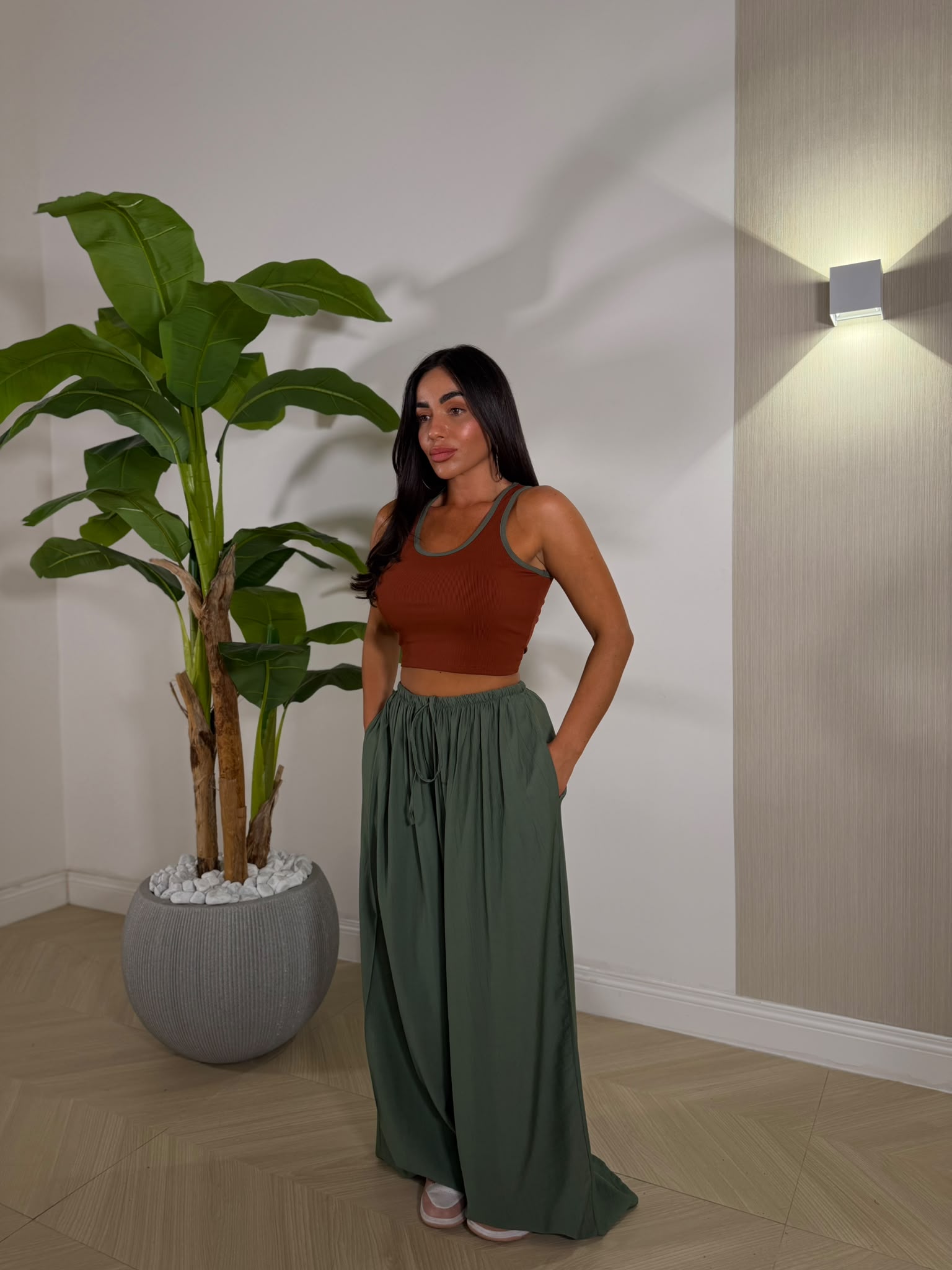 Pantalone Hally Verde