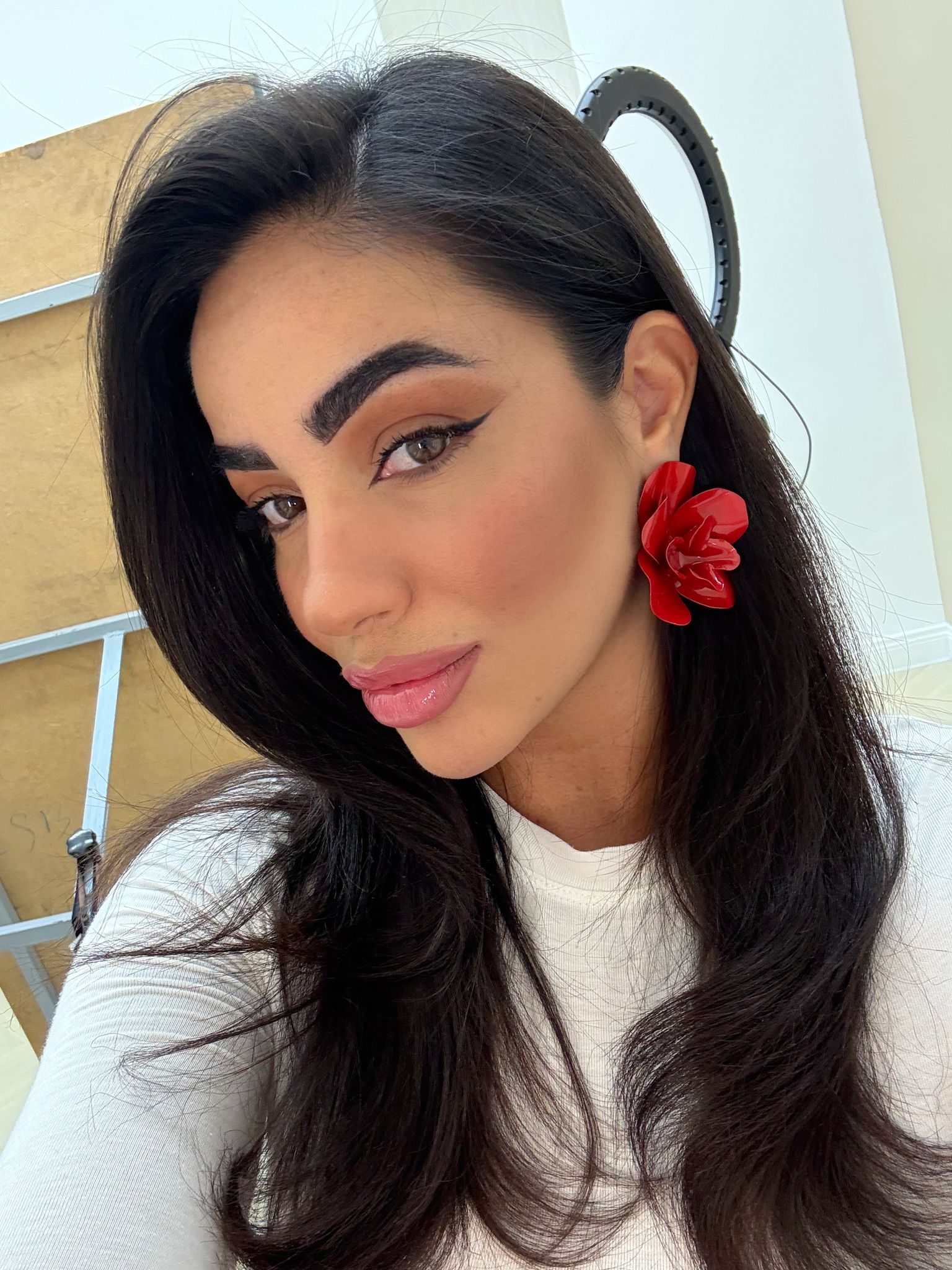 Orecchini Rose rosse
