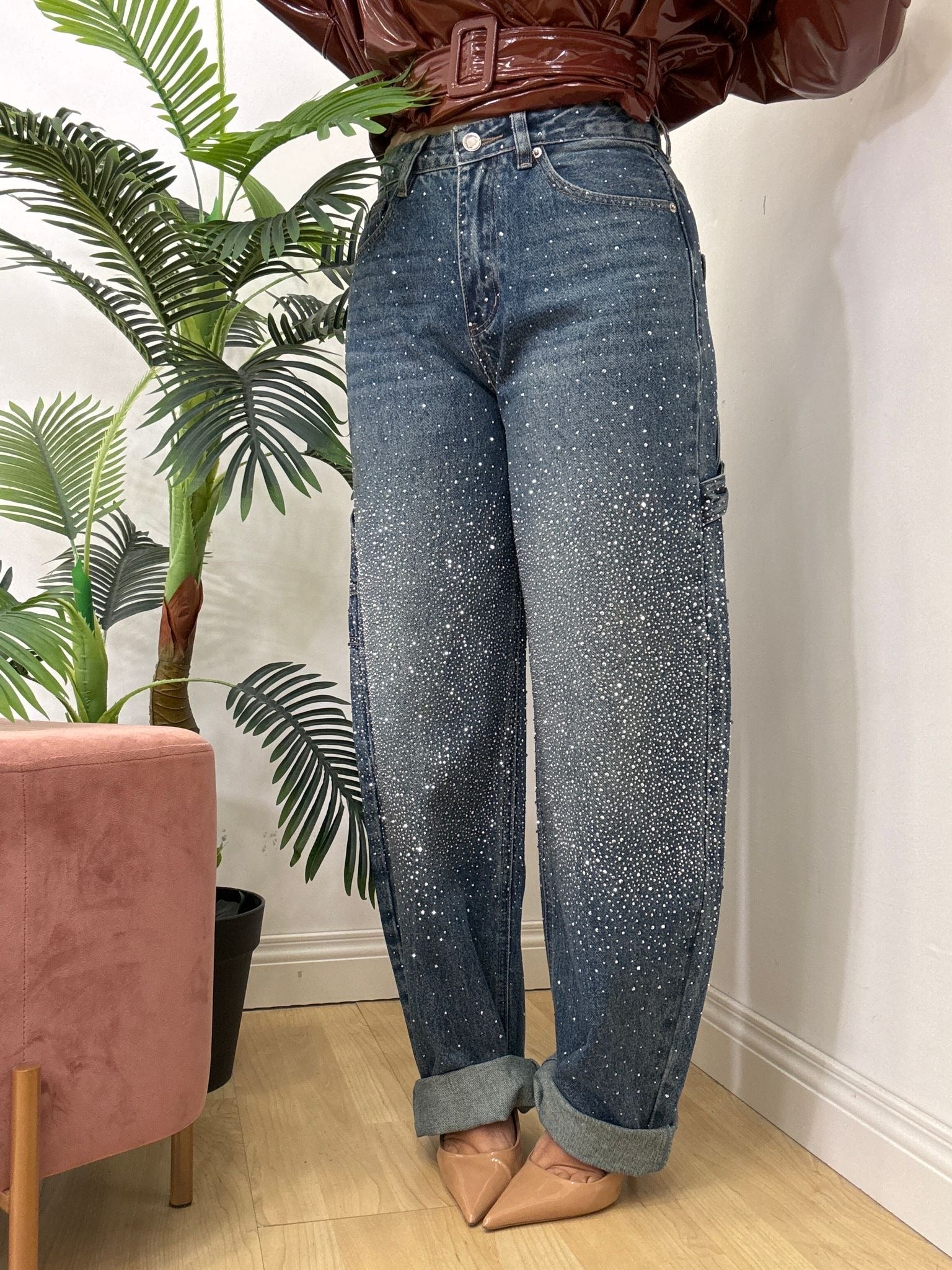 Jeans Ballon Brillantini