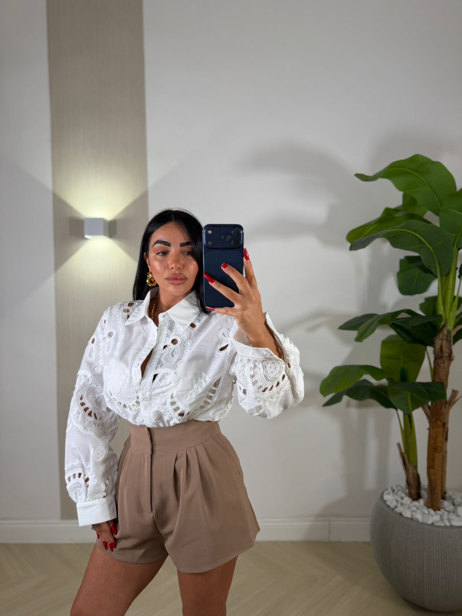 Camicia Ricamo Rowan