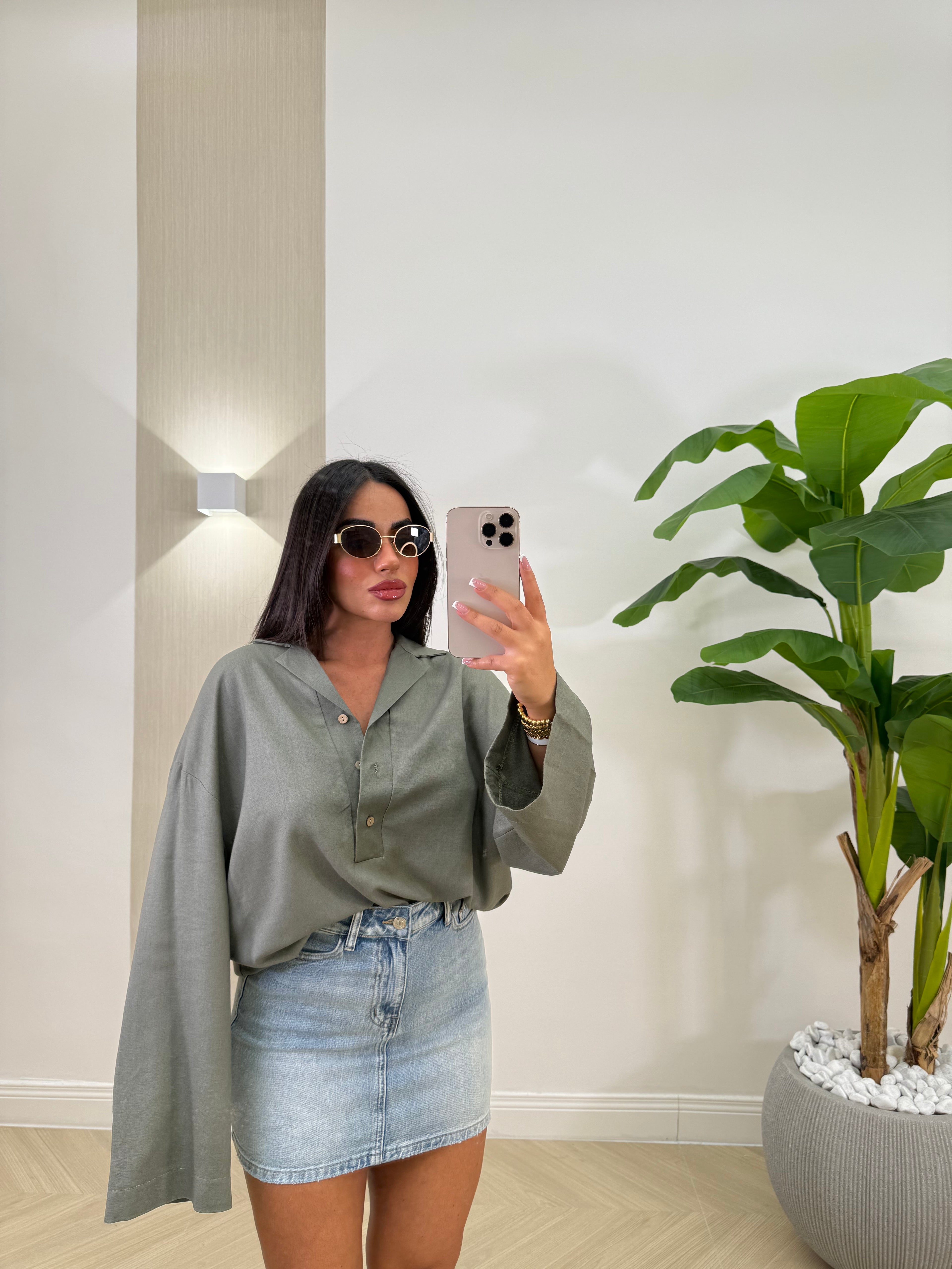 Camicia 3 bottoni