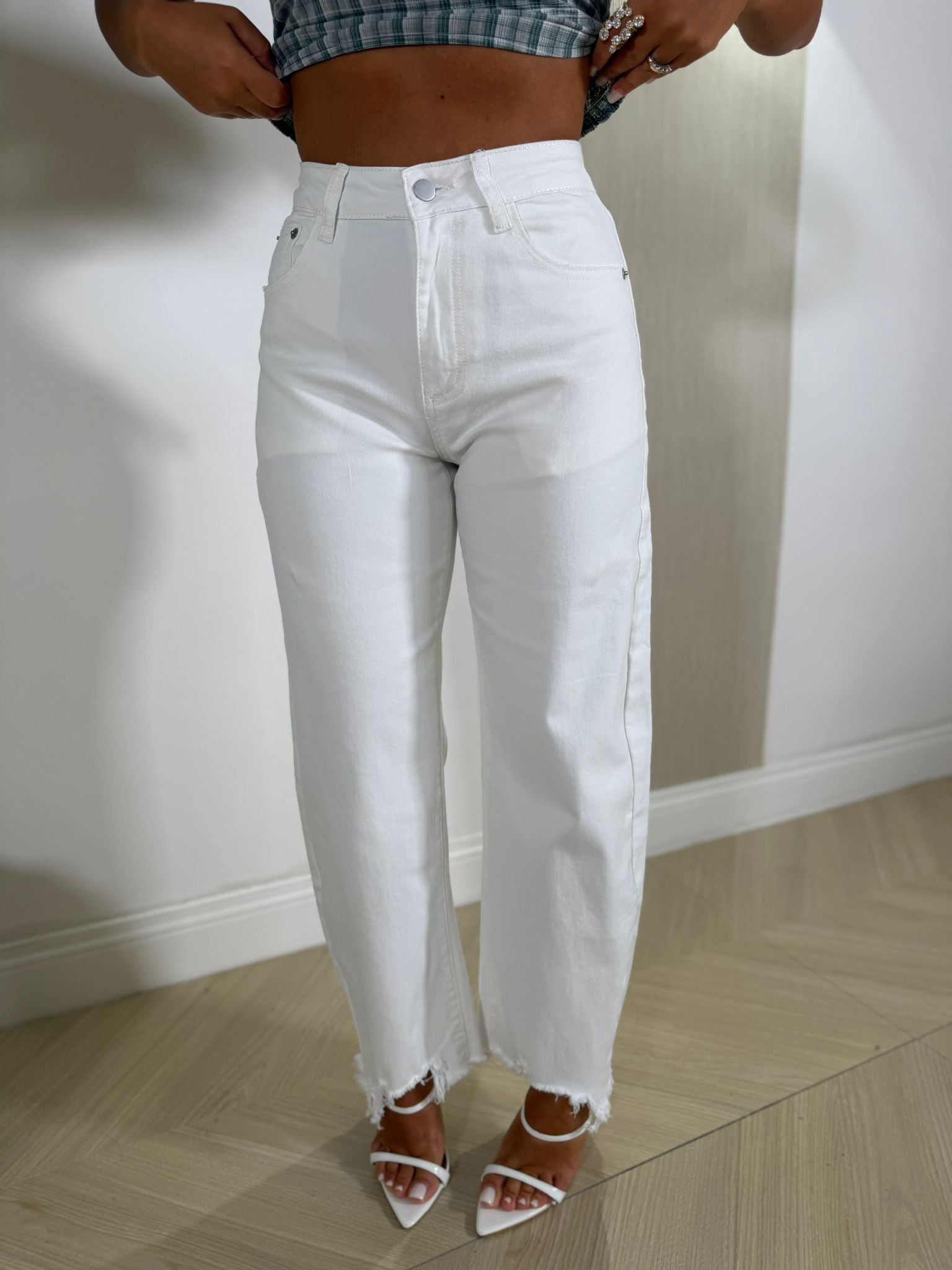 Jeans Selene Bianco