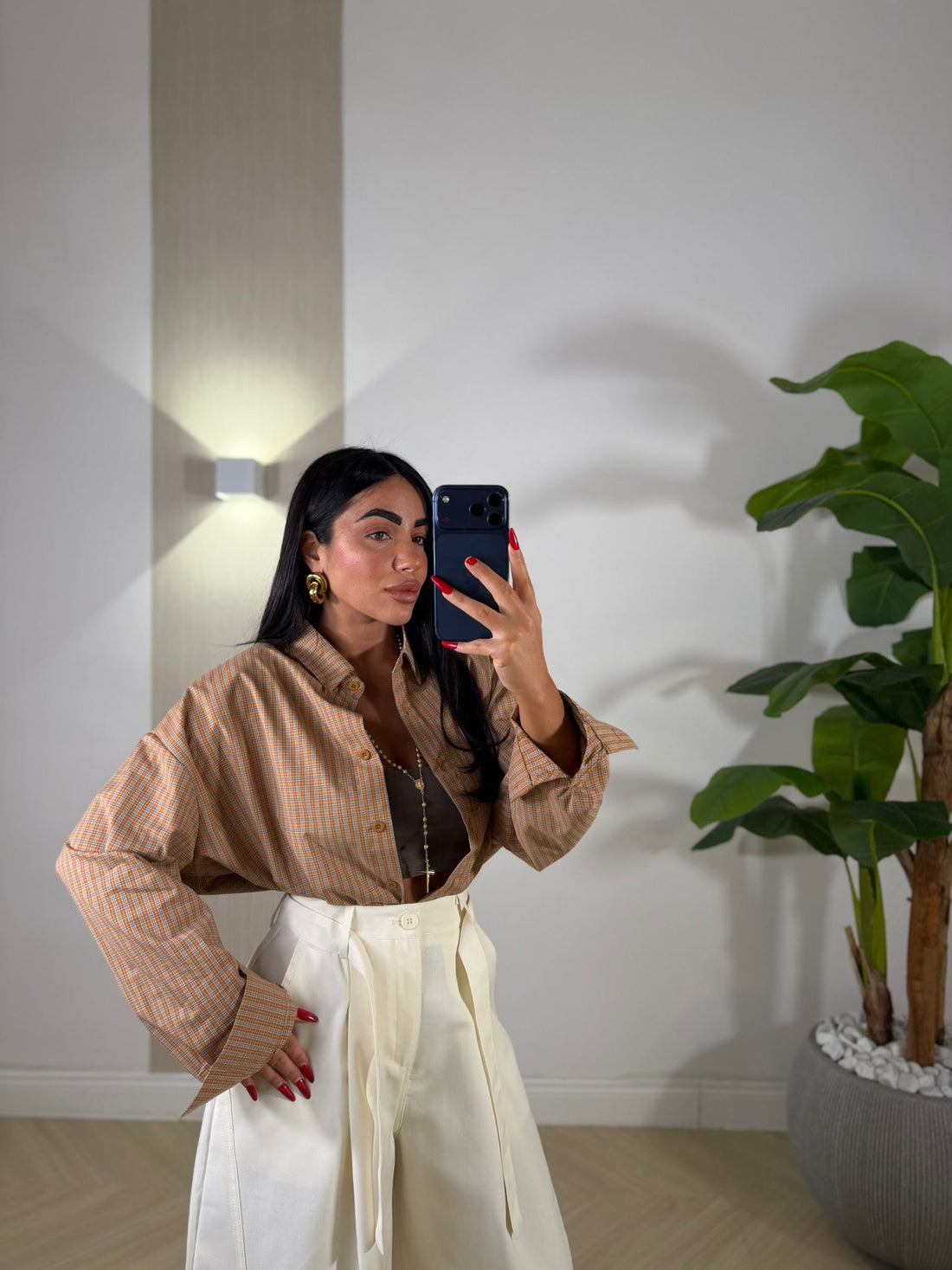 Camicia Mustard