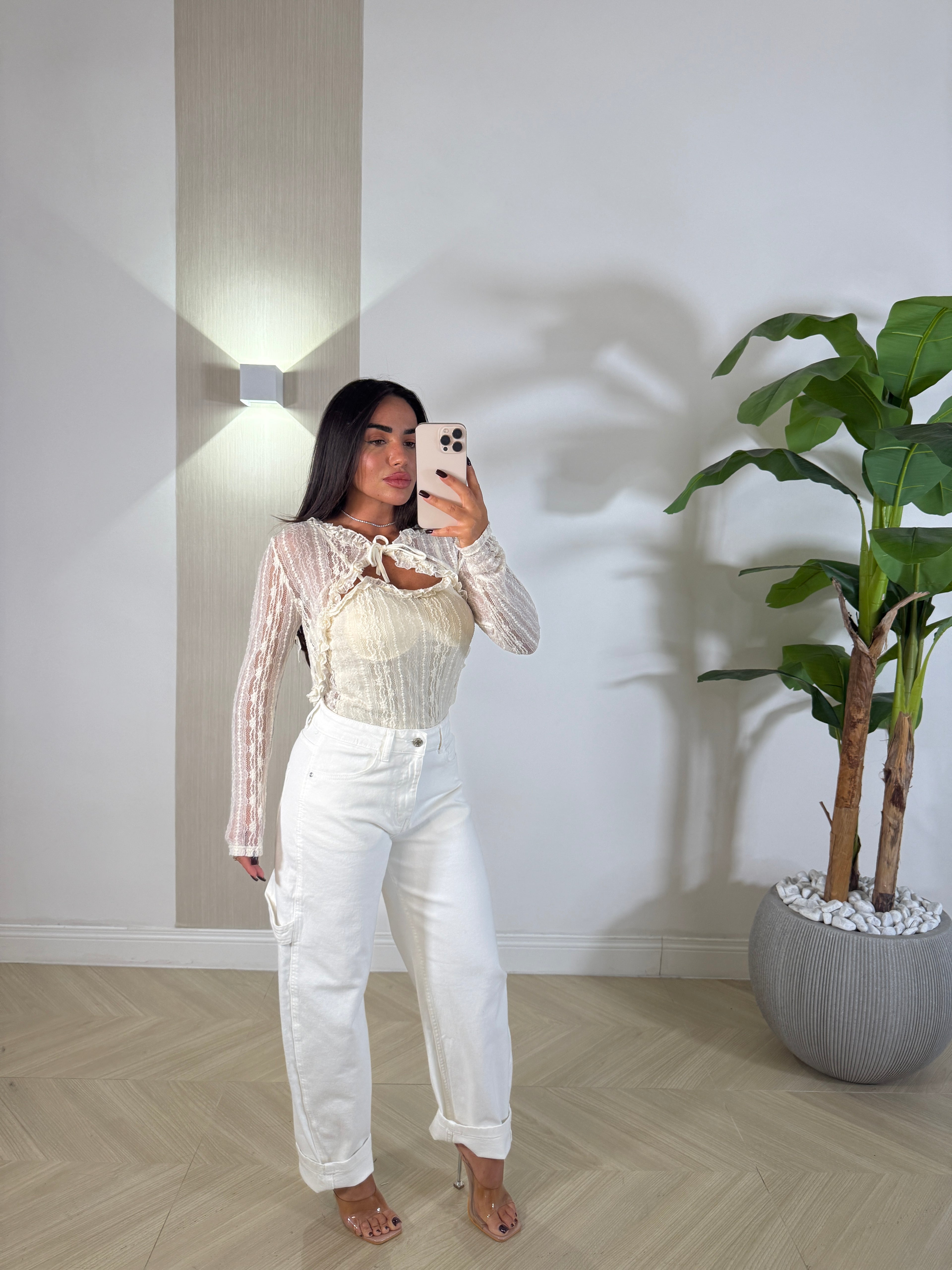 Jeans Bridgestone White