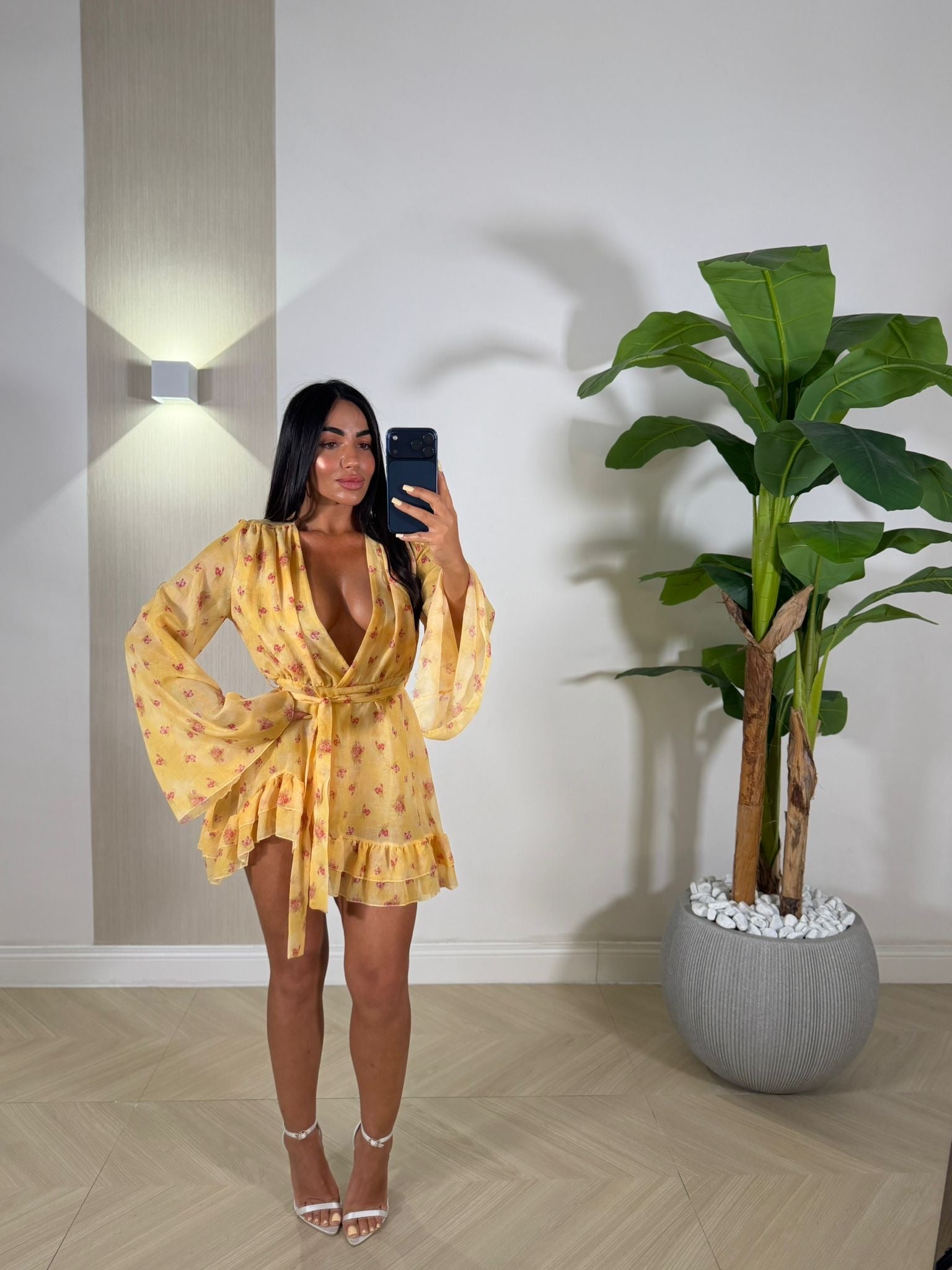Dress Yellow Flora