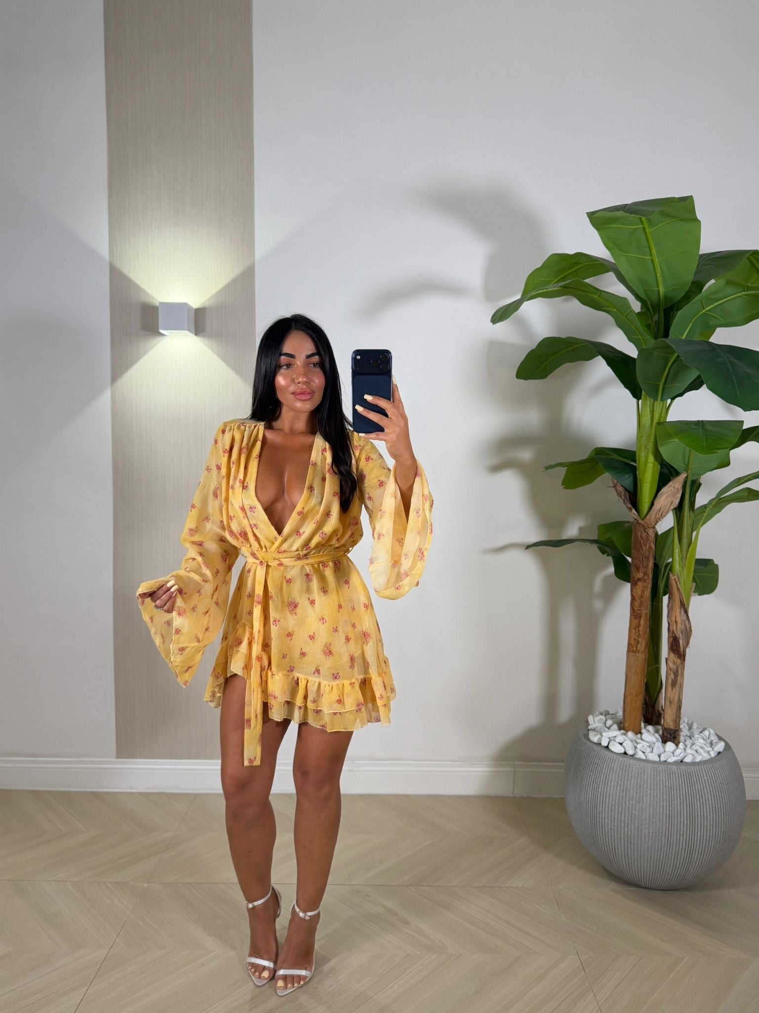 Dress Yellow Flora