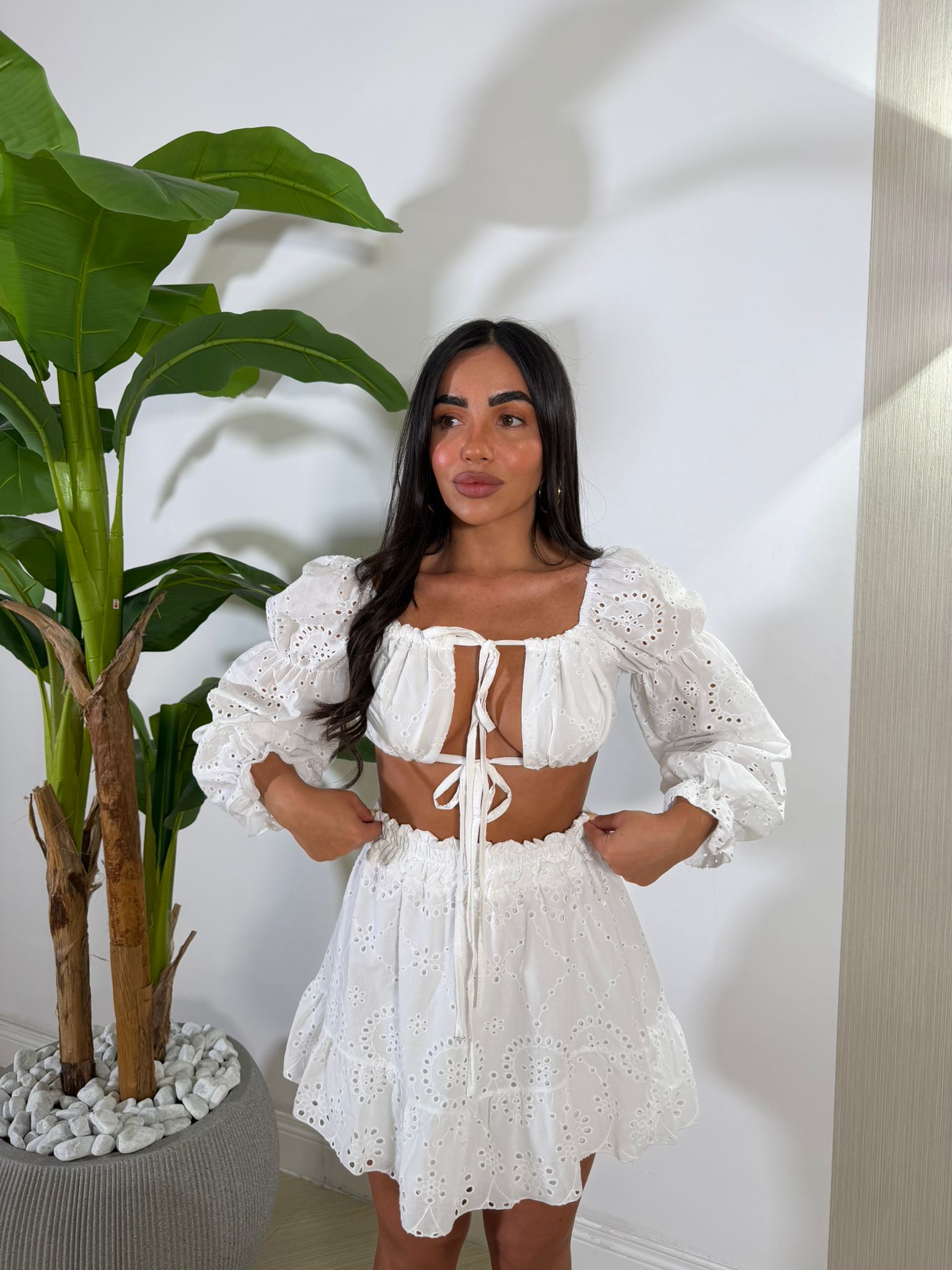 Coordinato Helia Ricamato
