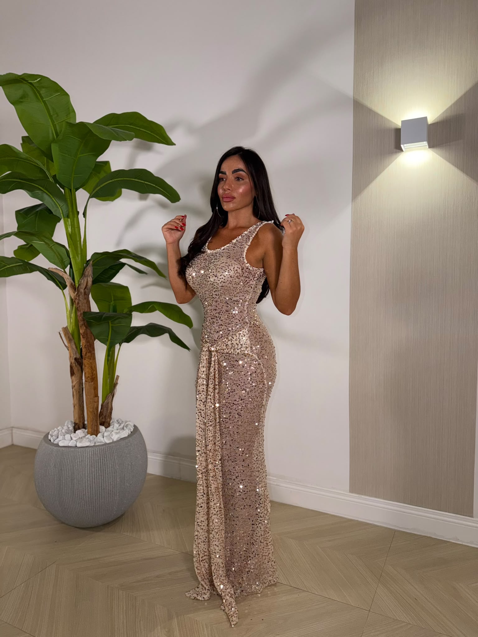 Dress Caelia Oro