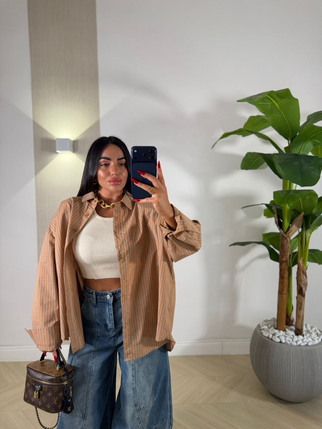 Camicia Sonya Senape