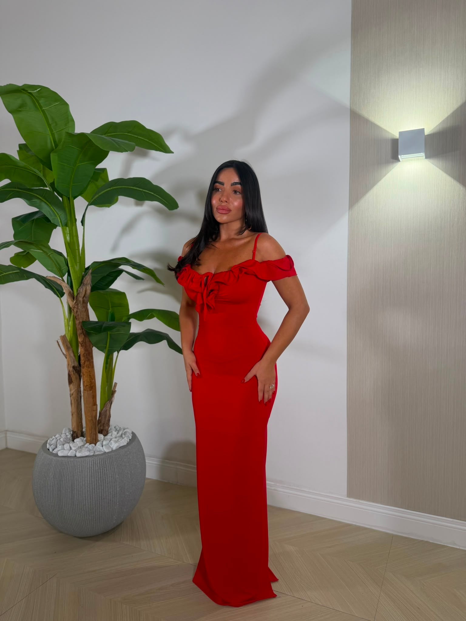 Dress Nisiros Rosso