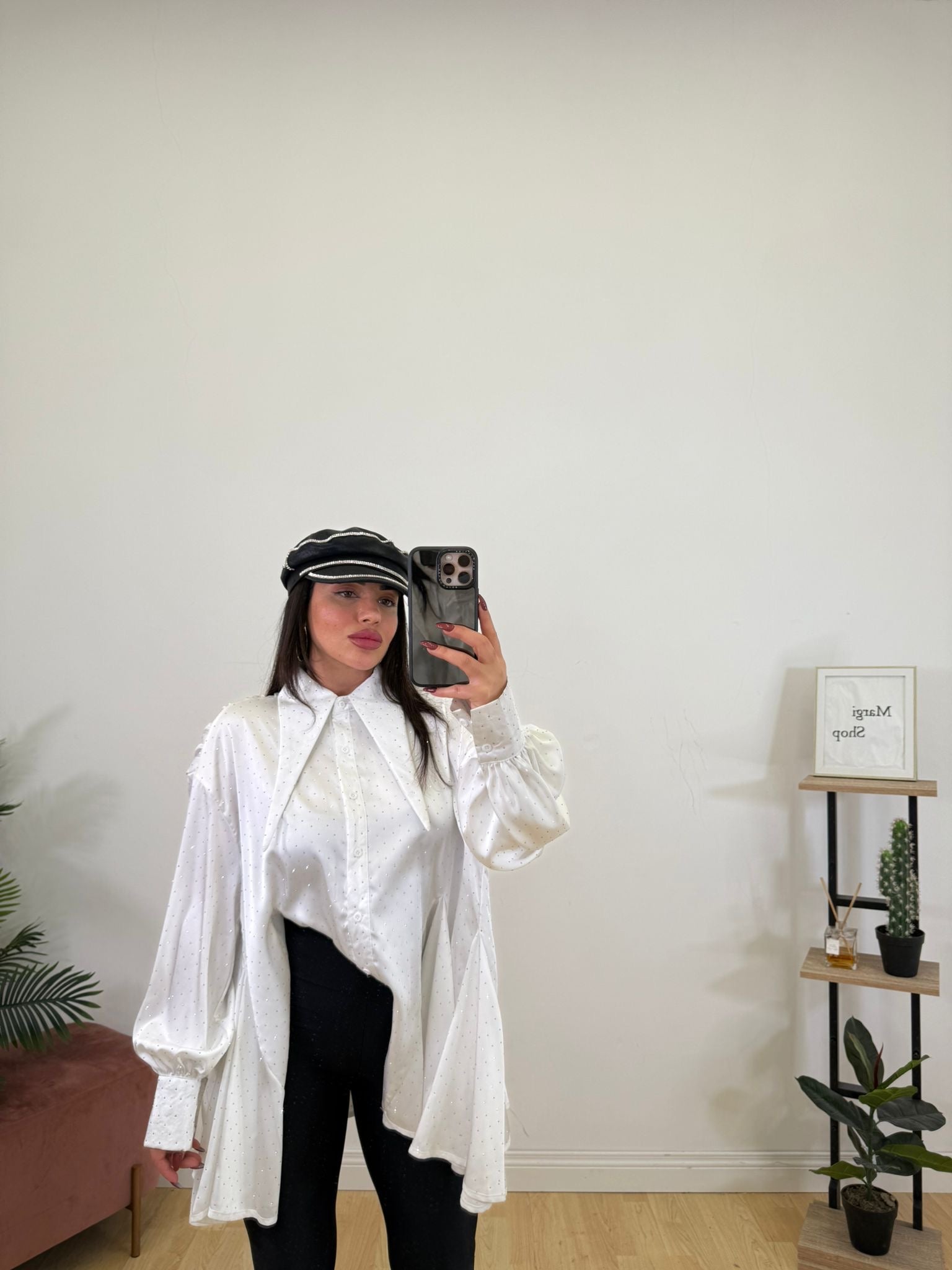 Camicia luccicosa