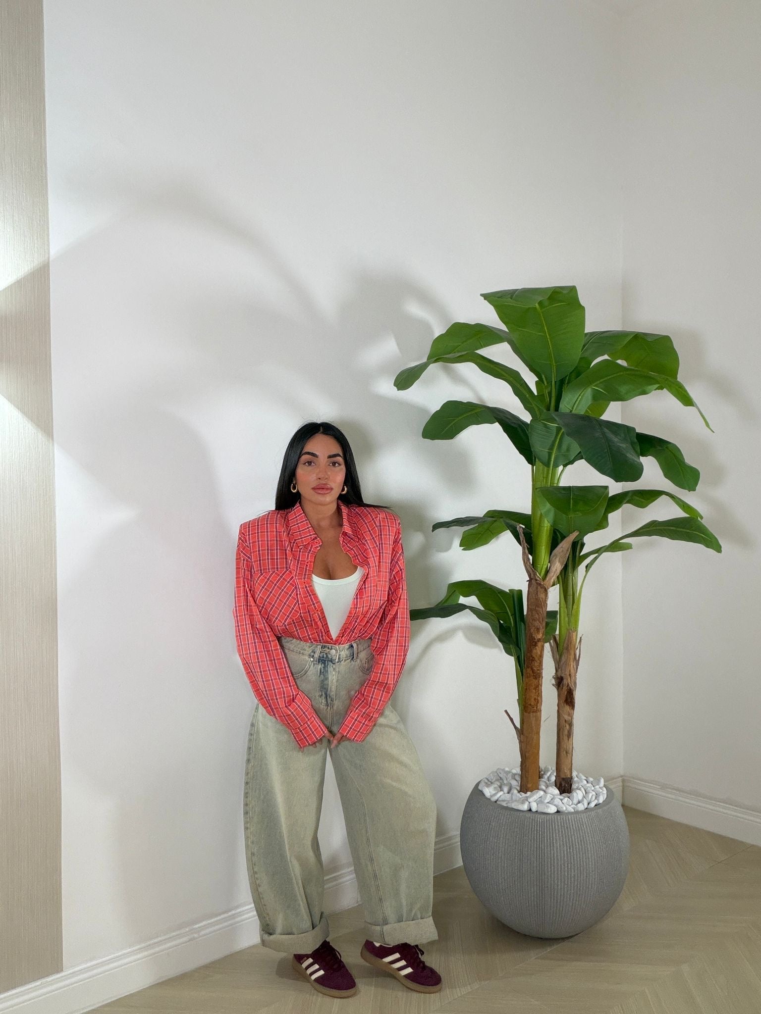 Camicia Multicolor Rosso