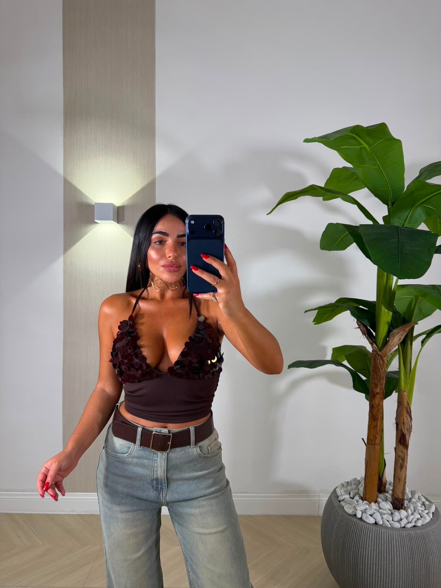 Top Mallory Paillettes