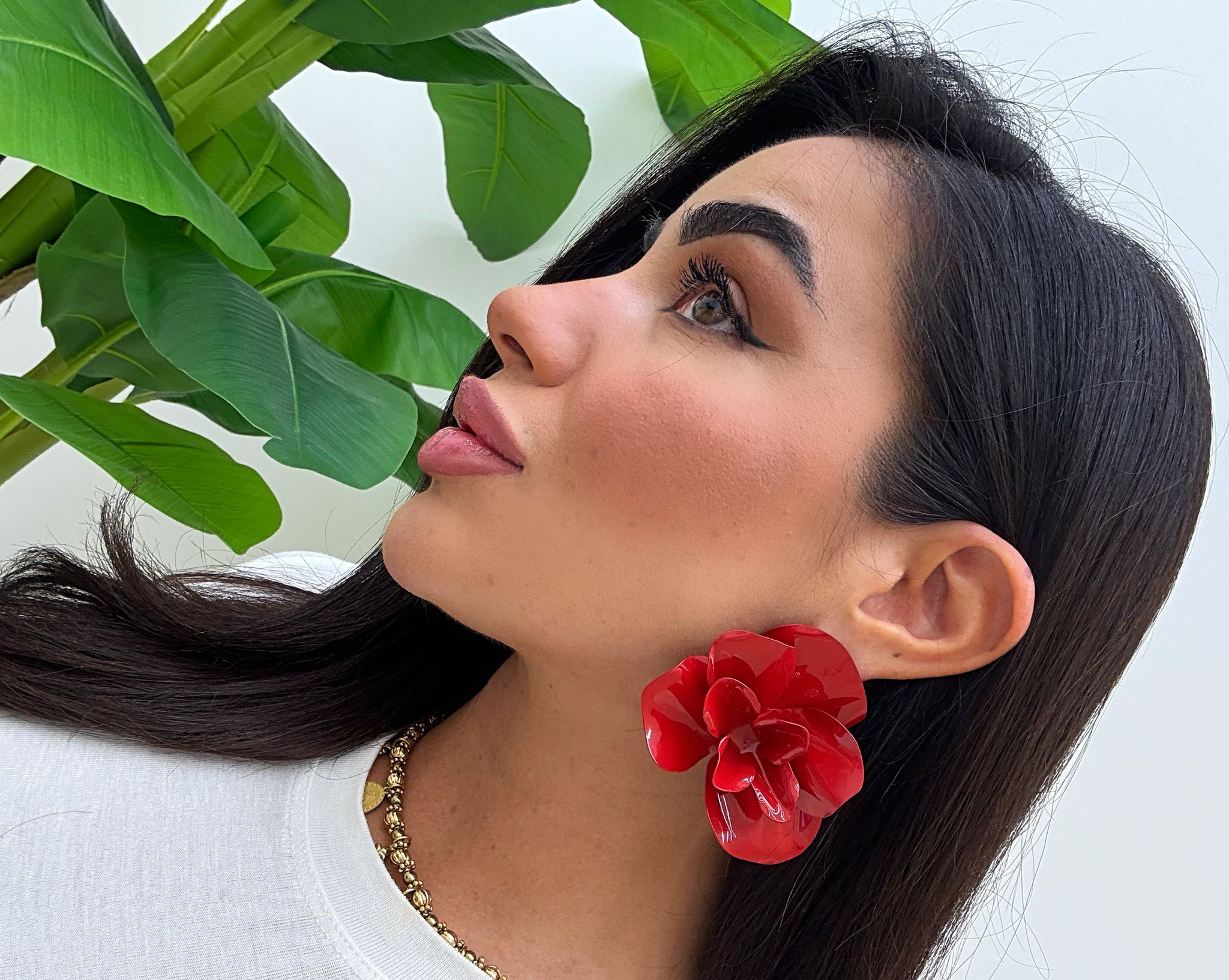 Orecchini Rose rosse