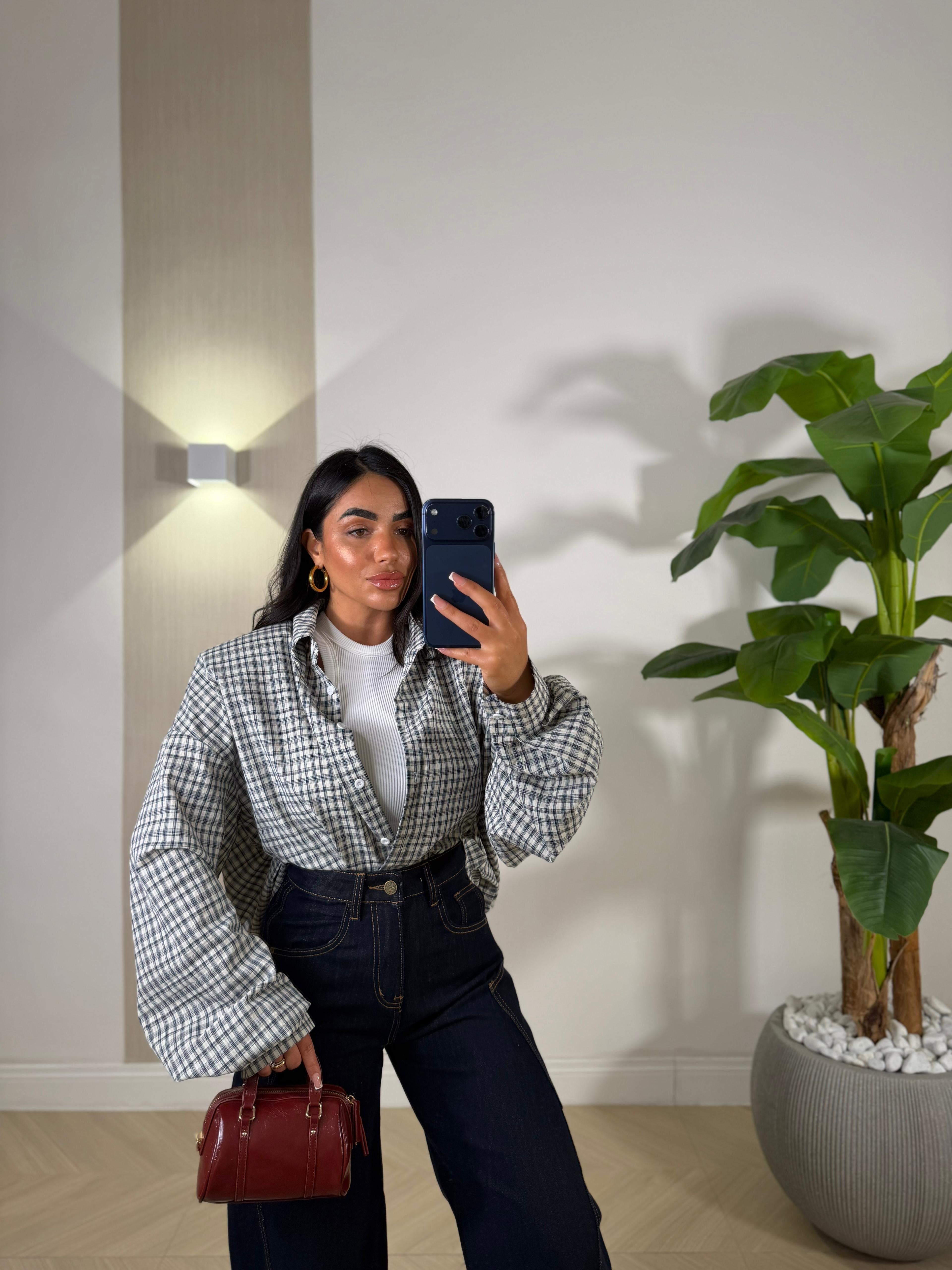 Camicia Twins Blu