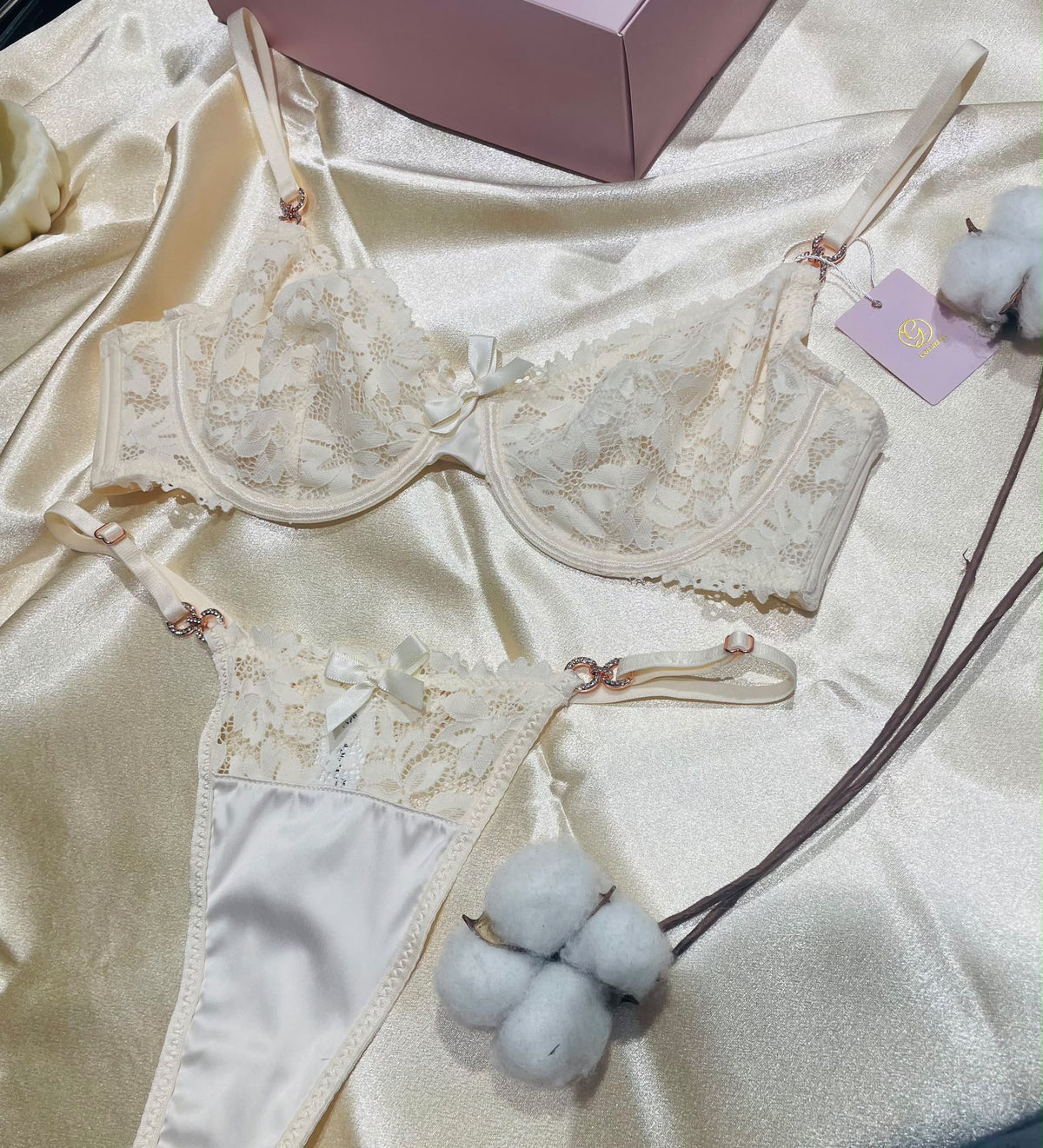 Lingerie Set Panna