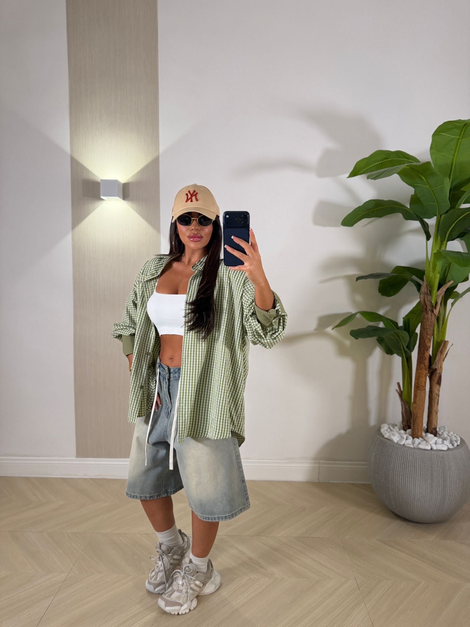 Camicia Rainbow Verde