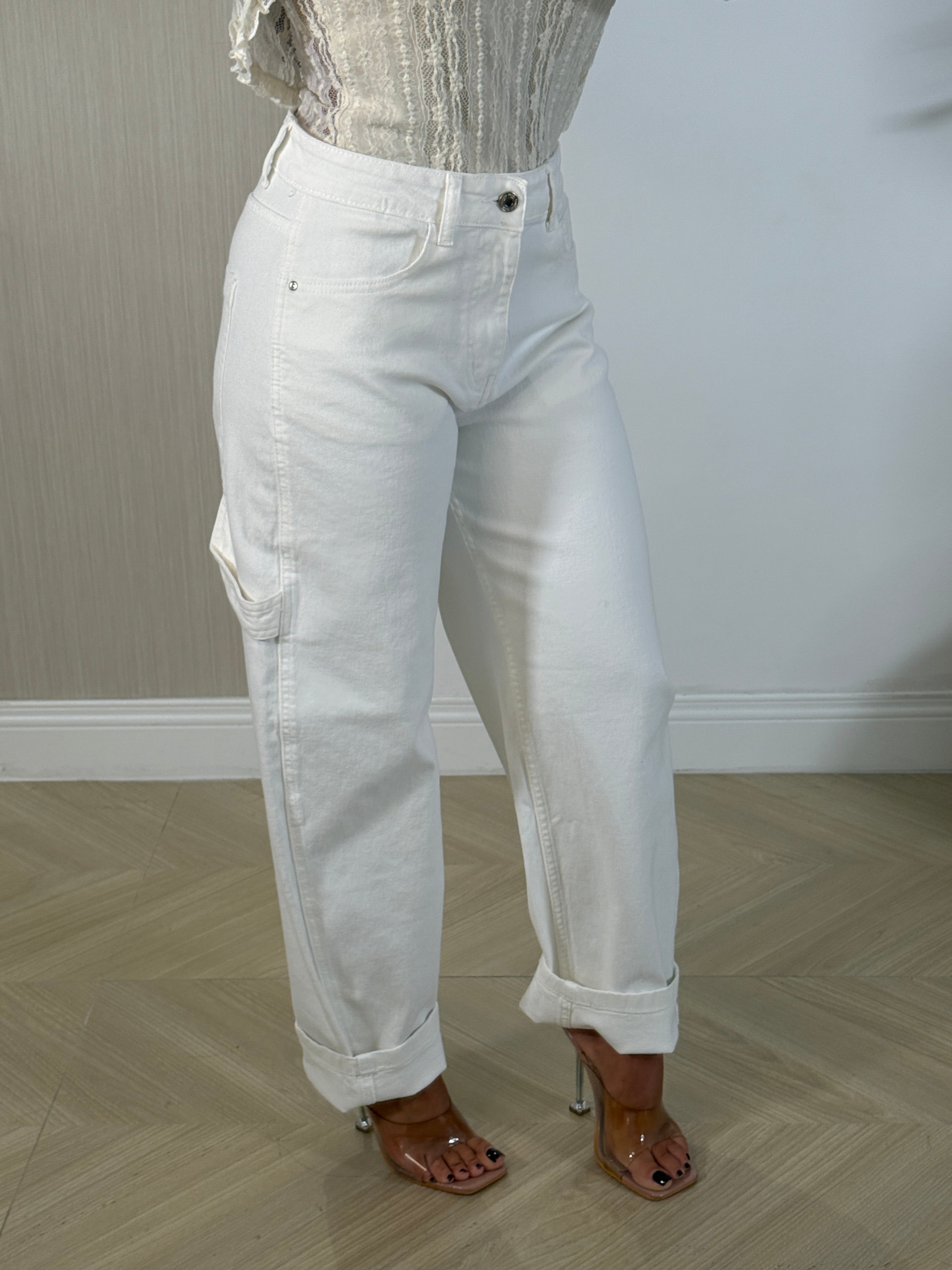 Jeans Bridgestone White