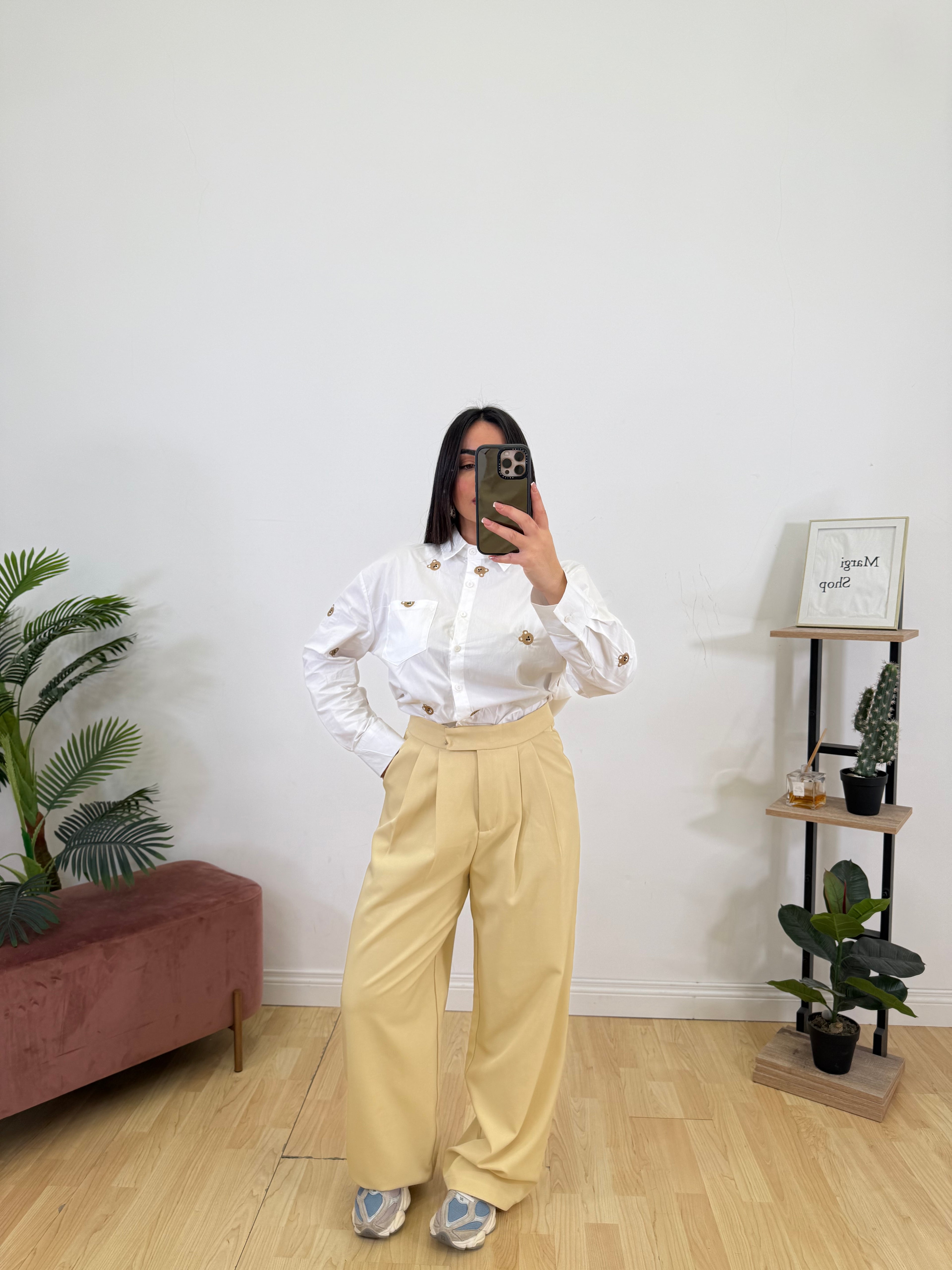 Pantalone Sheila Giallo