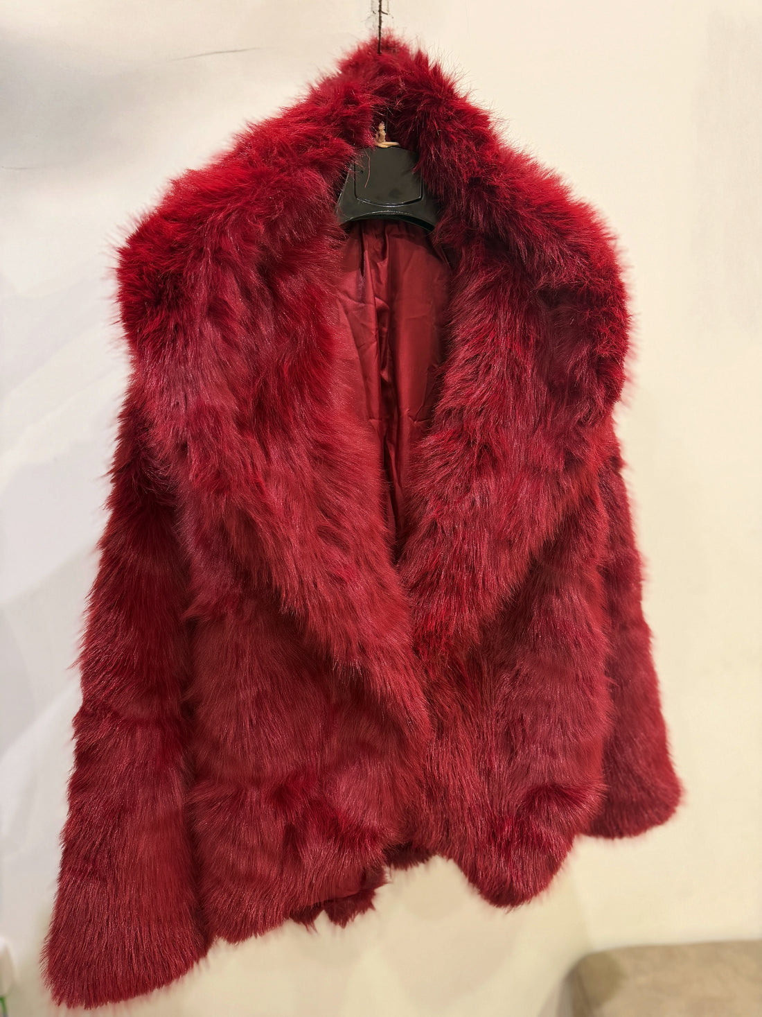 Pelliccia Barbie Rossa