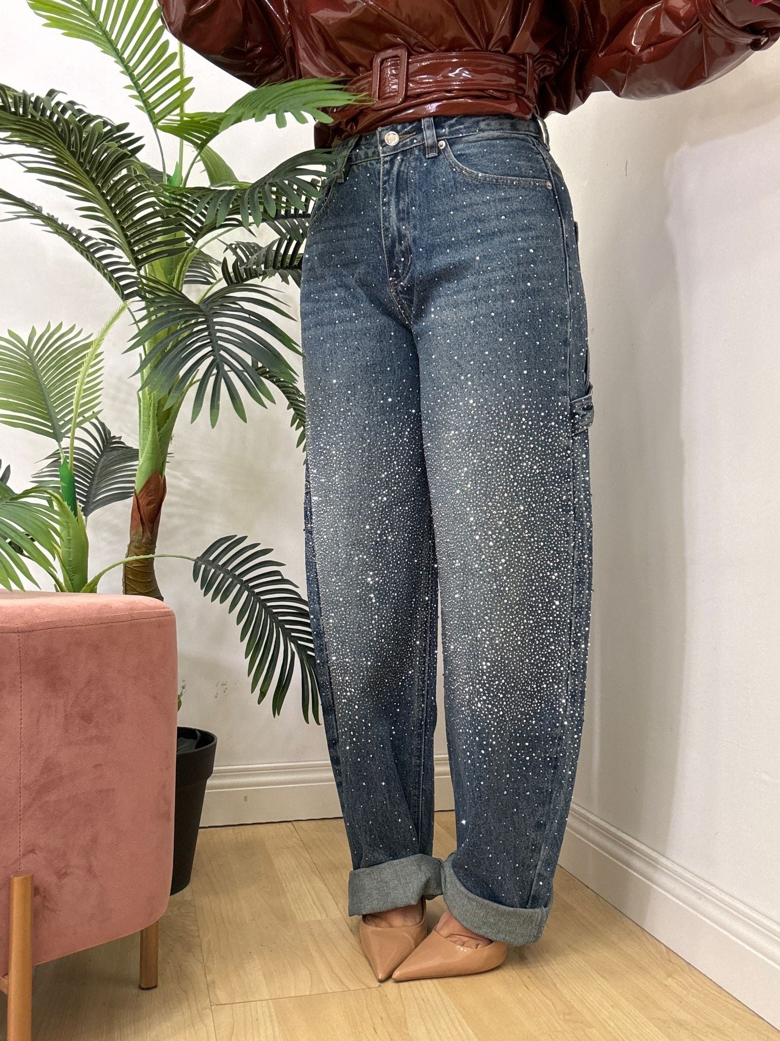 Jeans Ballon Brillantini