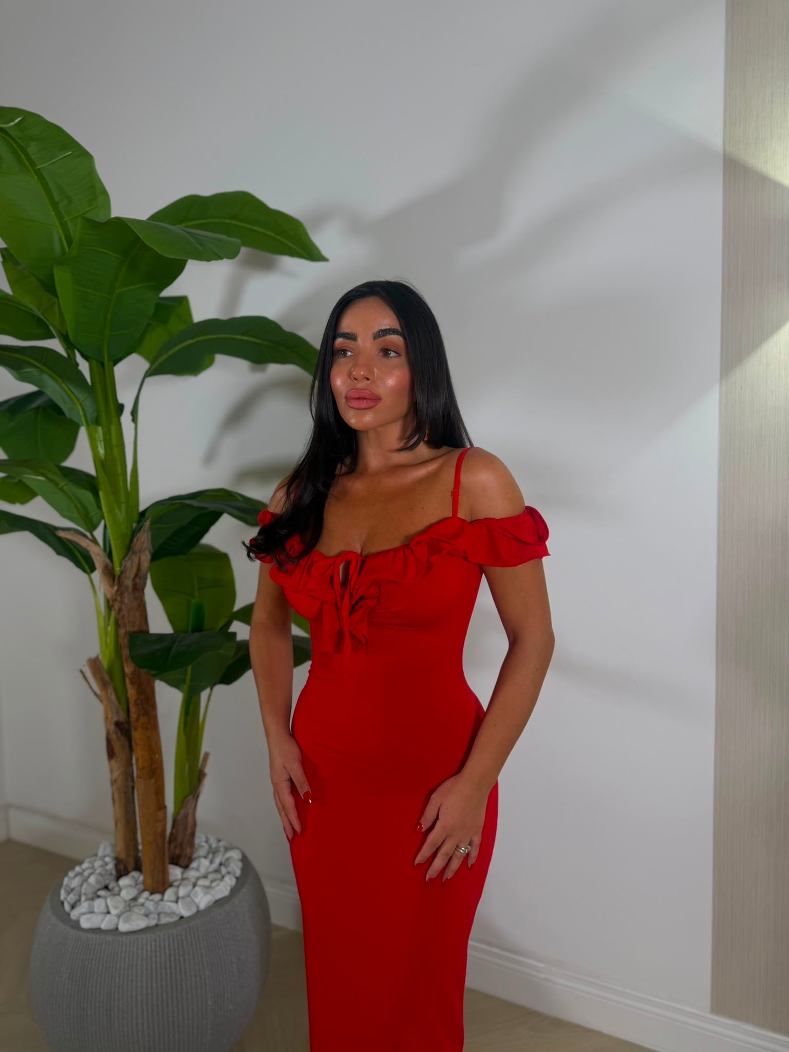 Dress Nisiros Rosso
