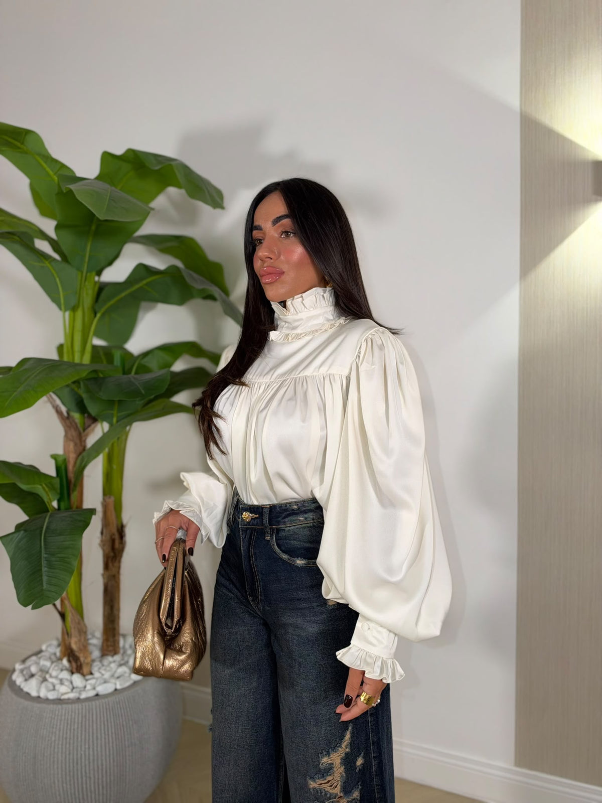 Camicia Old Panna