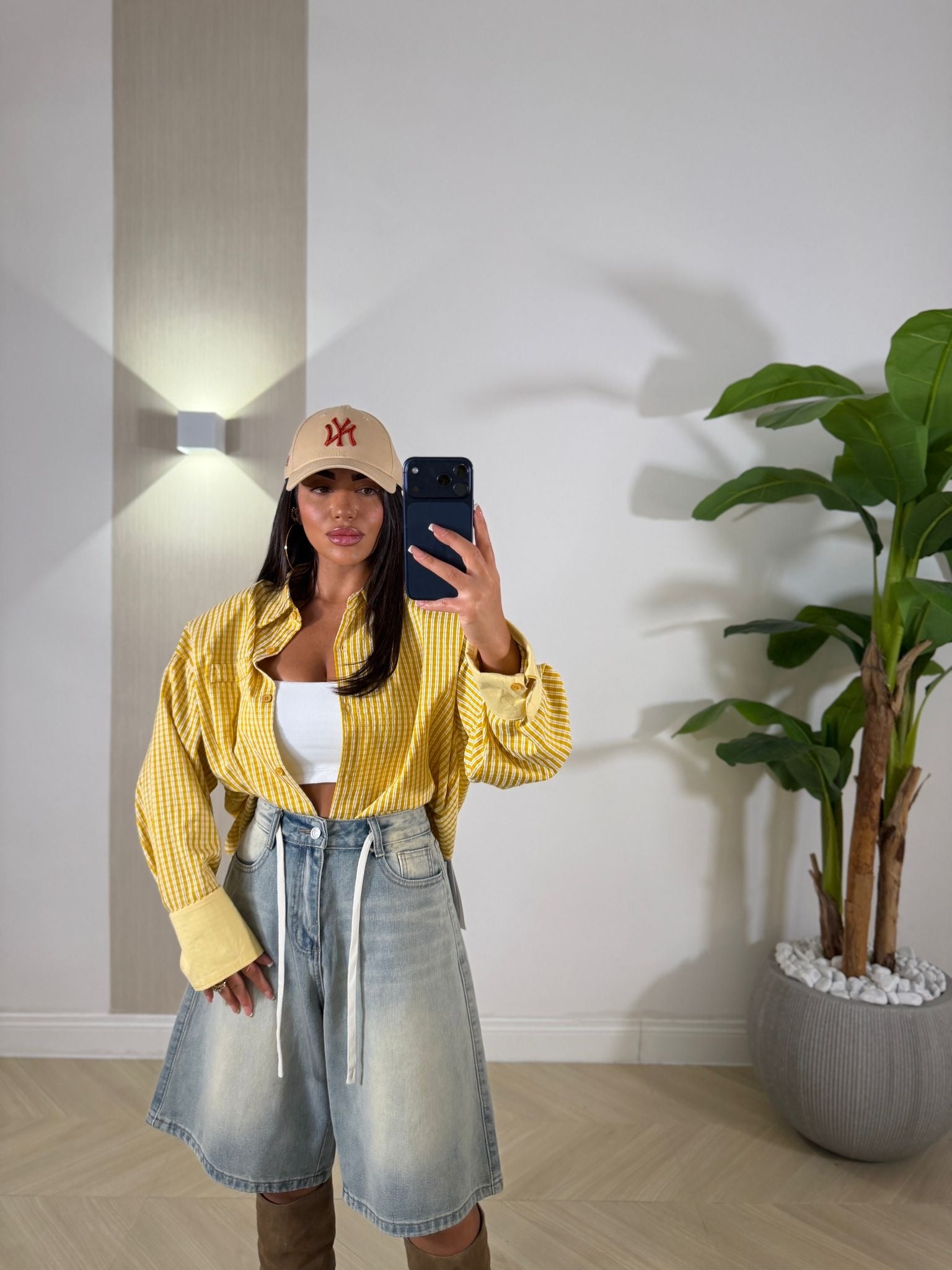 Camicia Rainbow Giallo