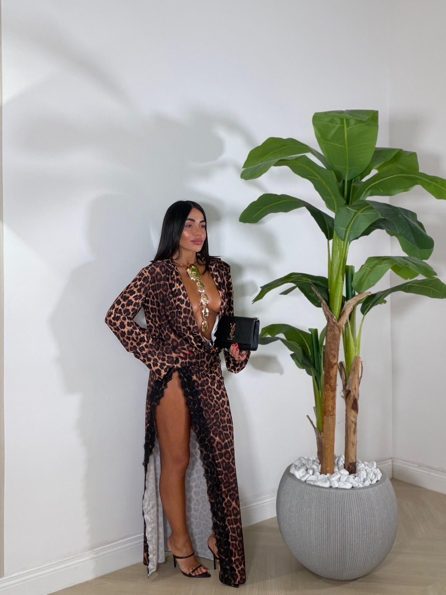 Dress Party Leopard
