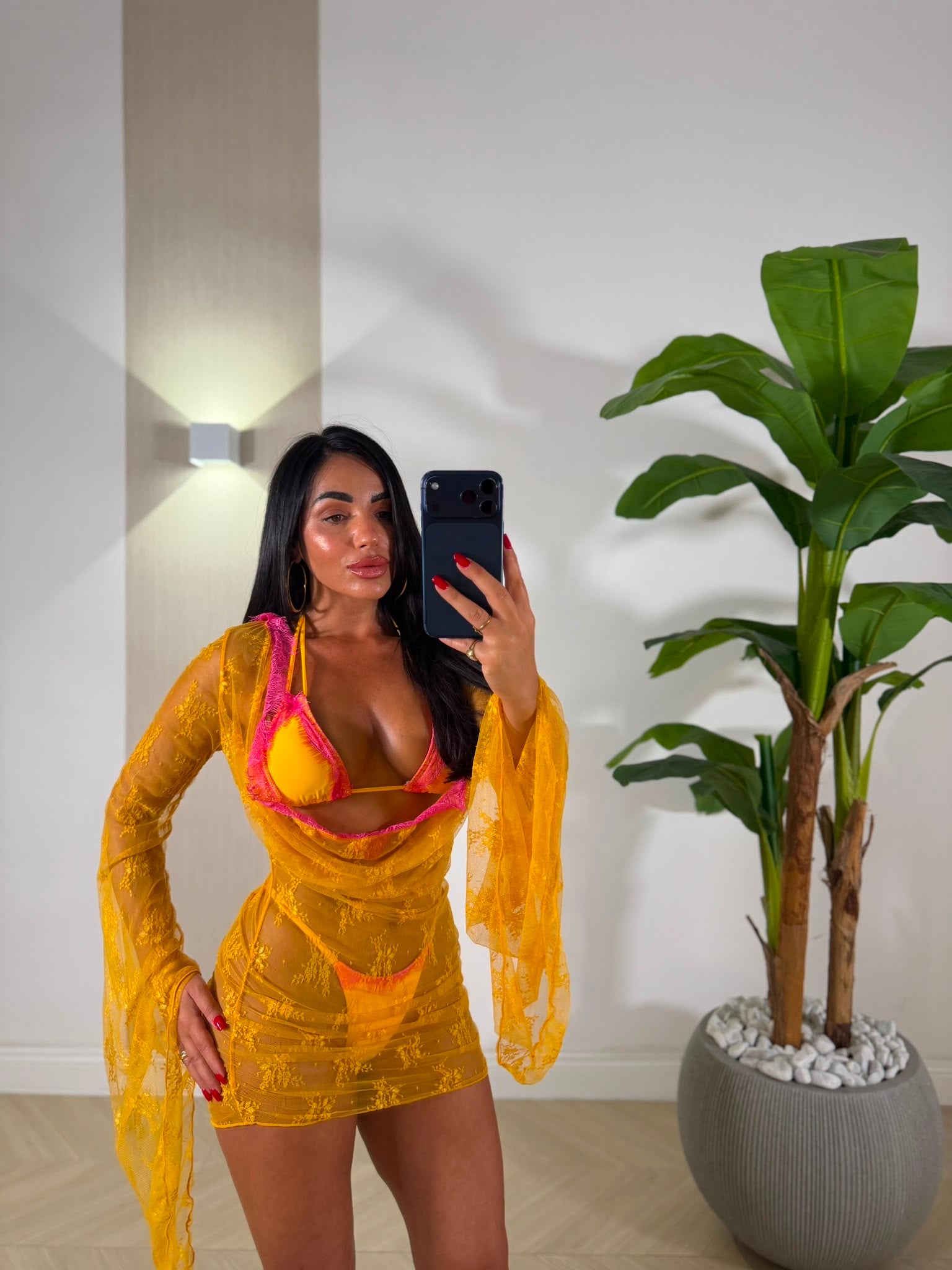 Costume Las Salinas Giallo