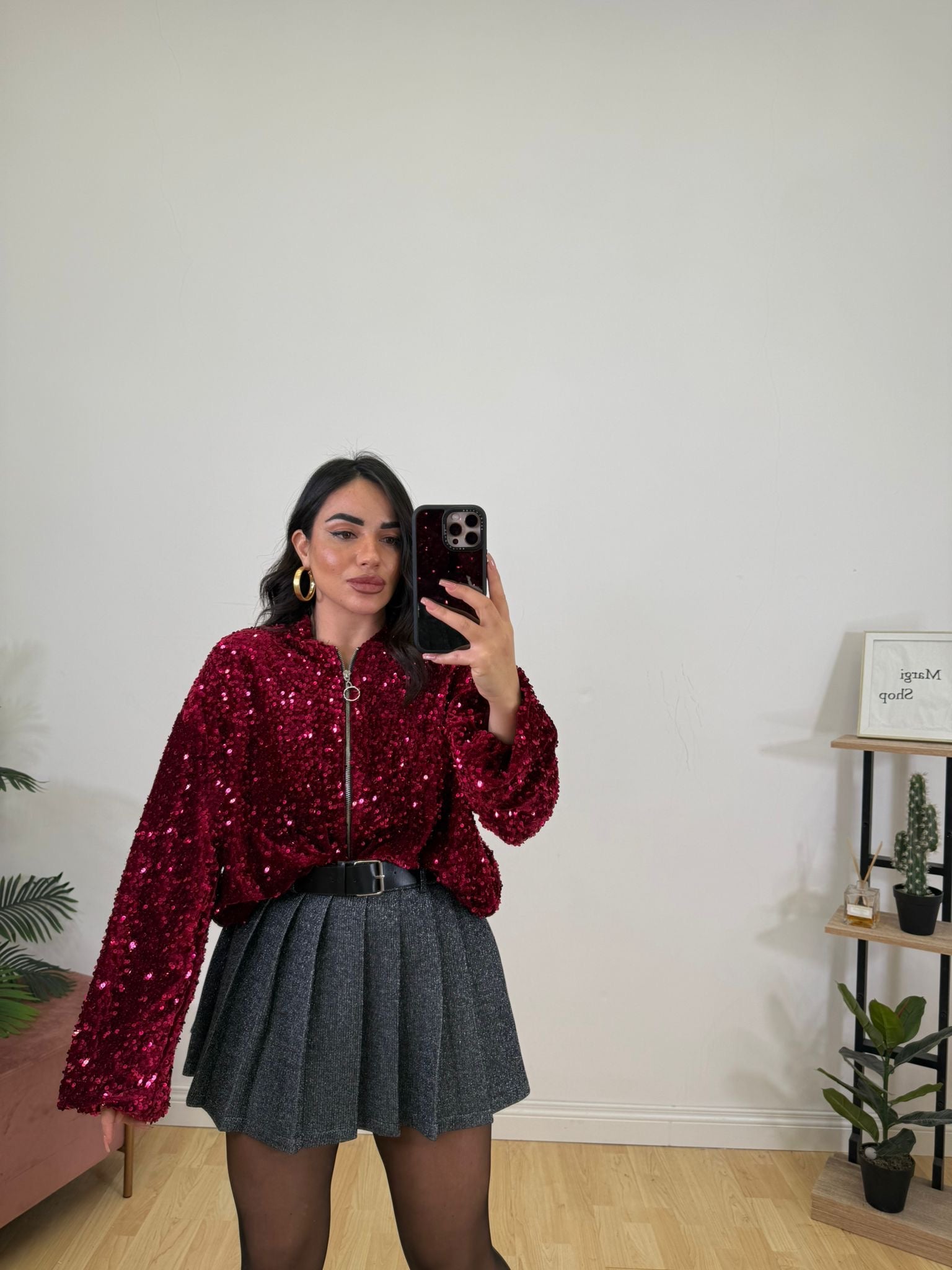 Felpa Paillettes
