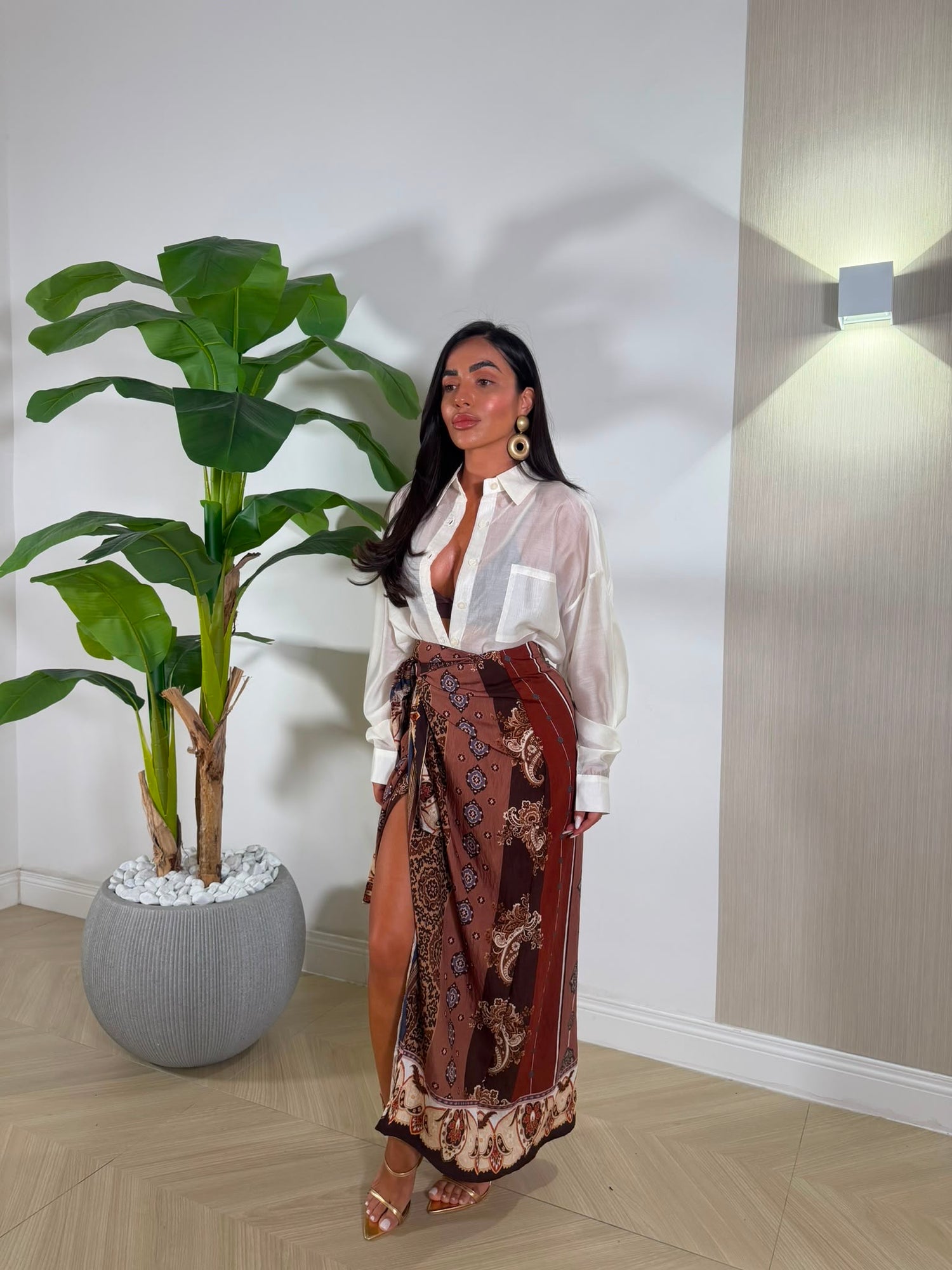 Camicia Kamelia Bianca