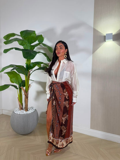 Camicia Kamelia Bianca
