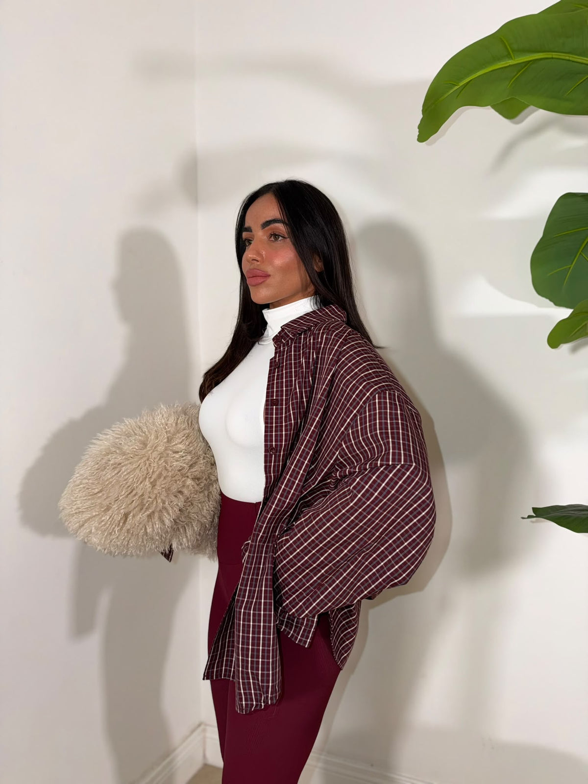 Camicia Philippa Bordeaux
