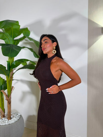 Dress Bronceador Marrone