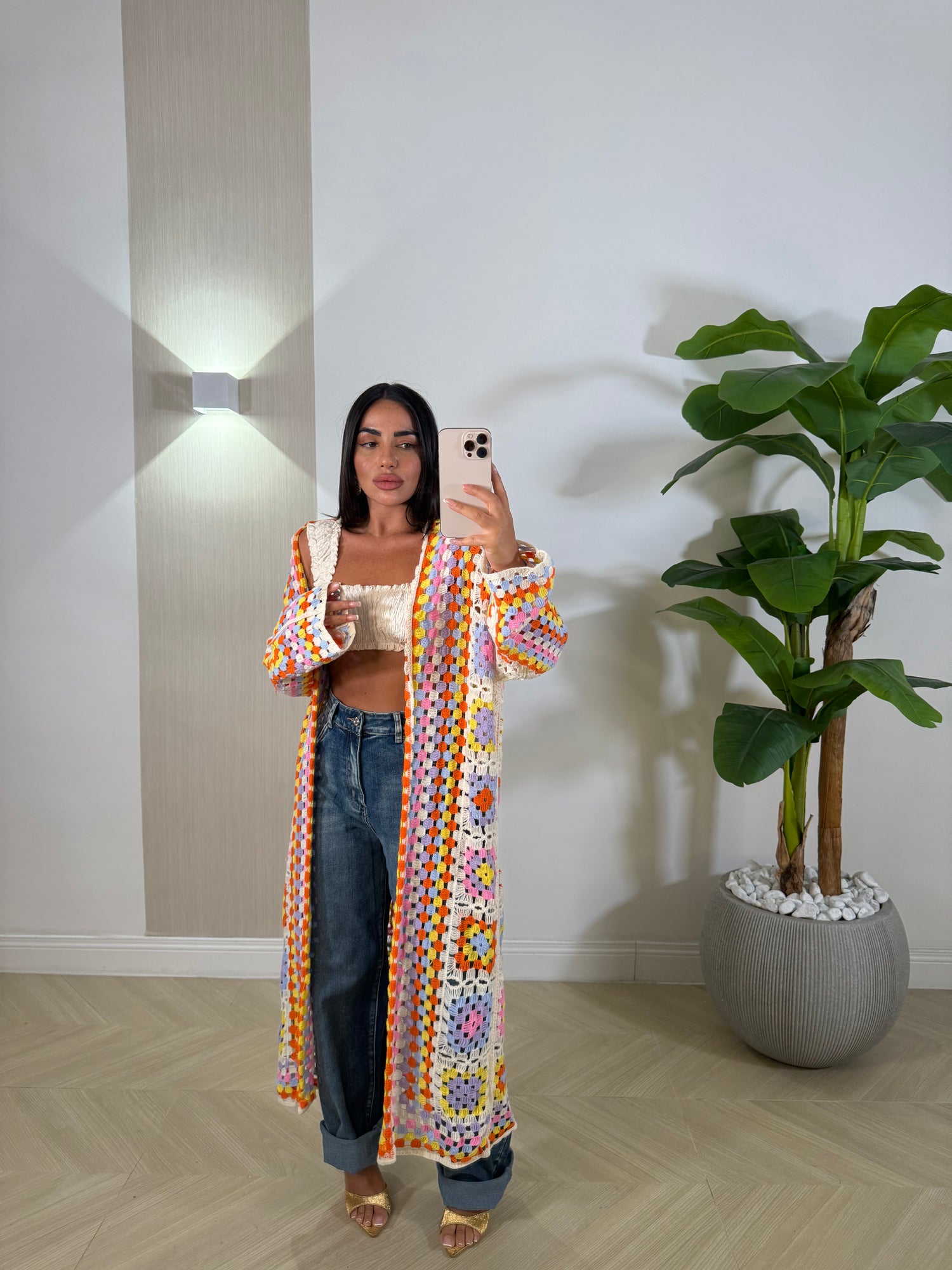 Kimono multicolore