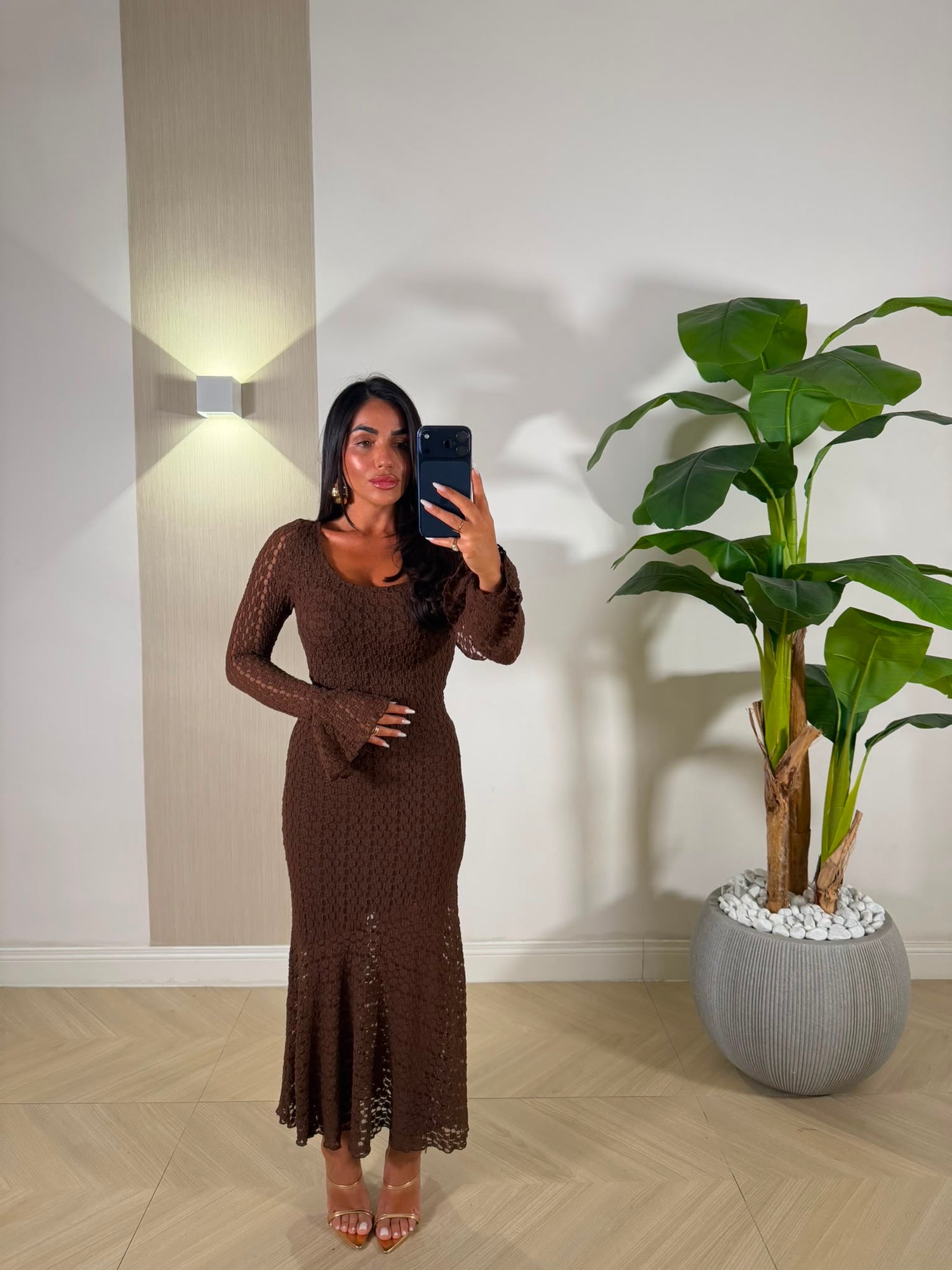 Dress Kenza Marrone