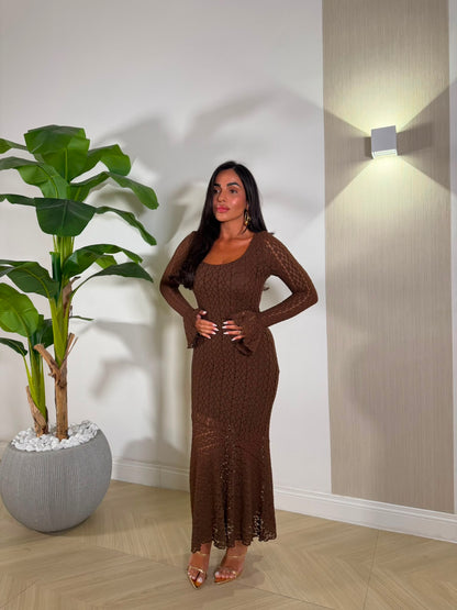 Dress Kenza Marrone