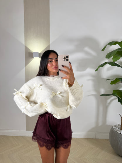 Shorts Merletto