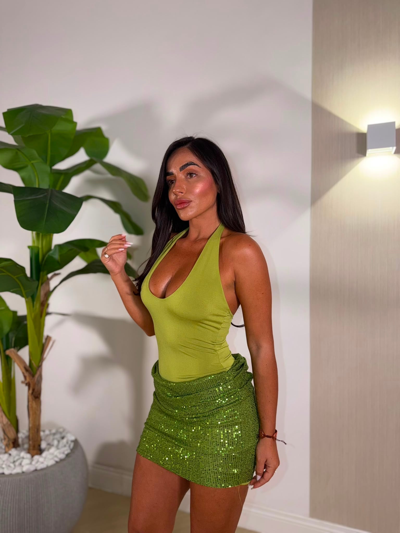 Dress Karol Verde Pistacchio