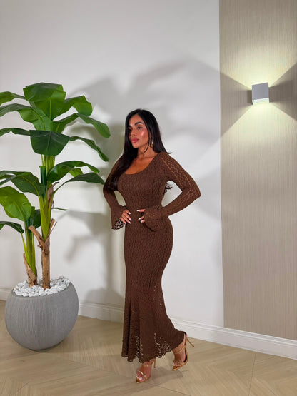 Dress Kenza Marrone