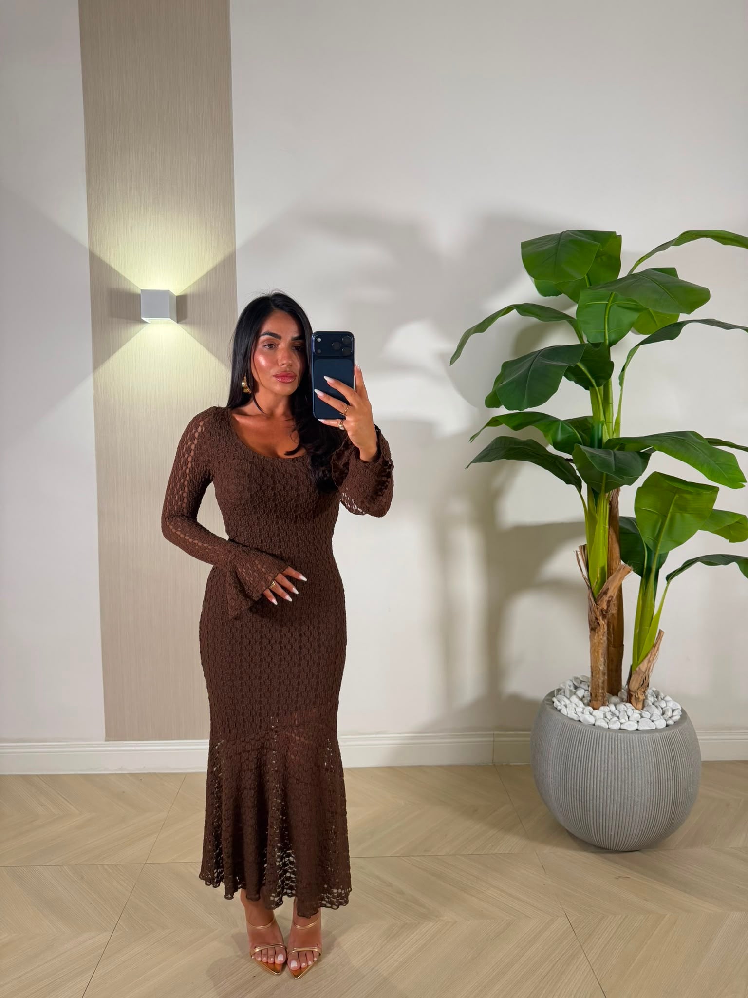 Dress Kenza Marrone