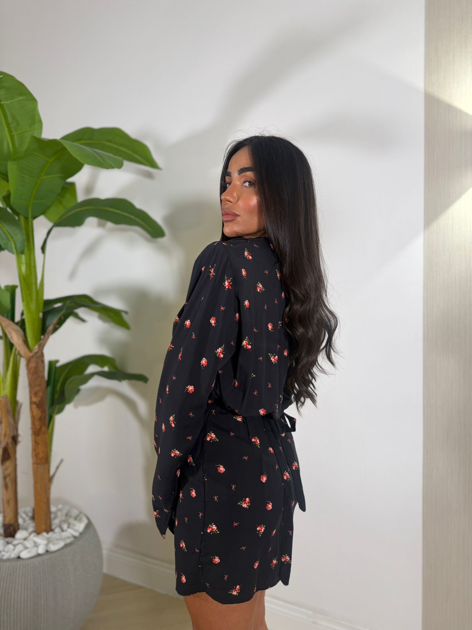 Dress Camicia Fiori