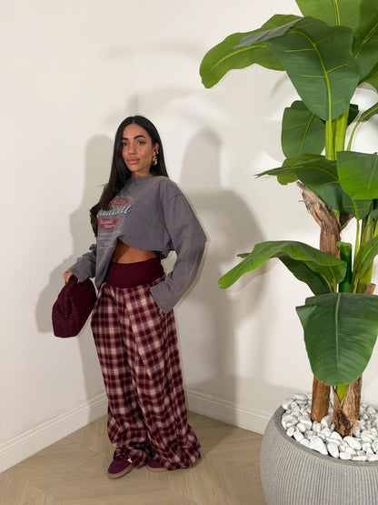Pantalone Nora A Quadri