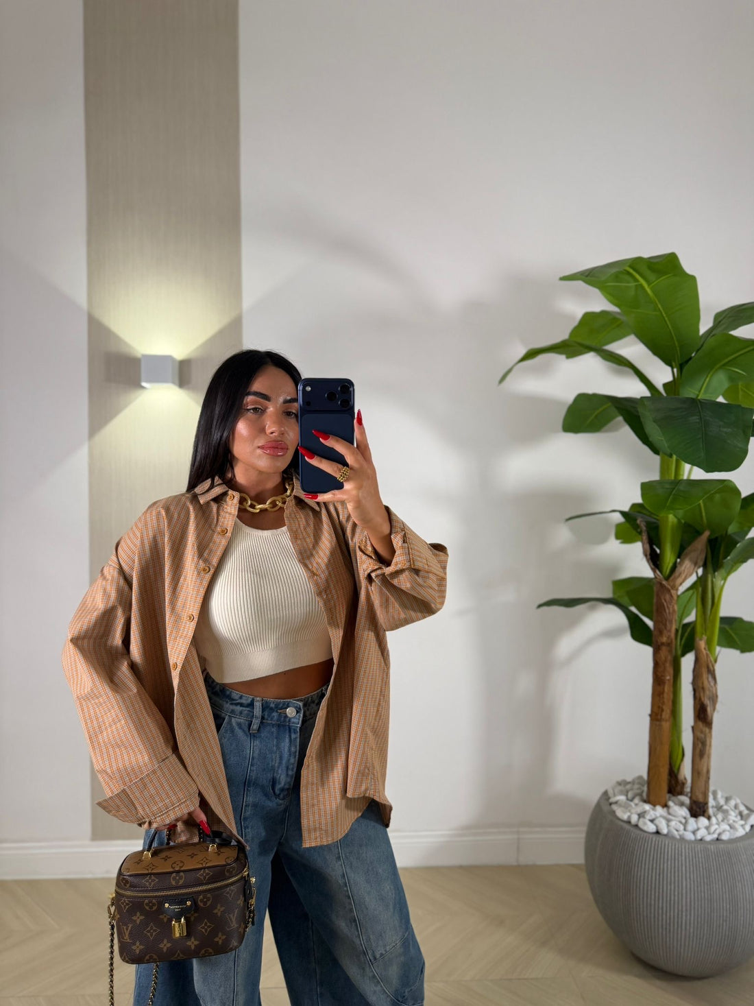 Camicia Sonya Senape