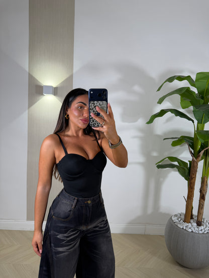 Body Contenitivo Nero